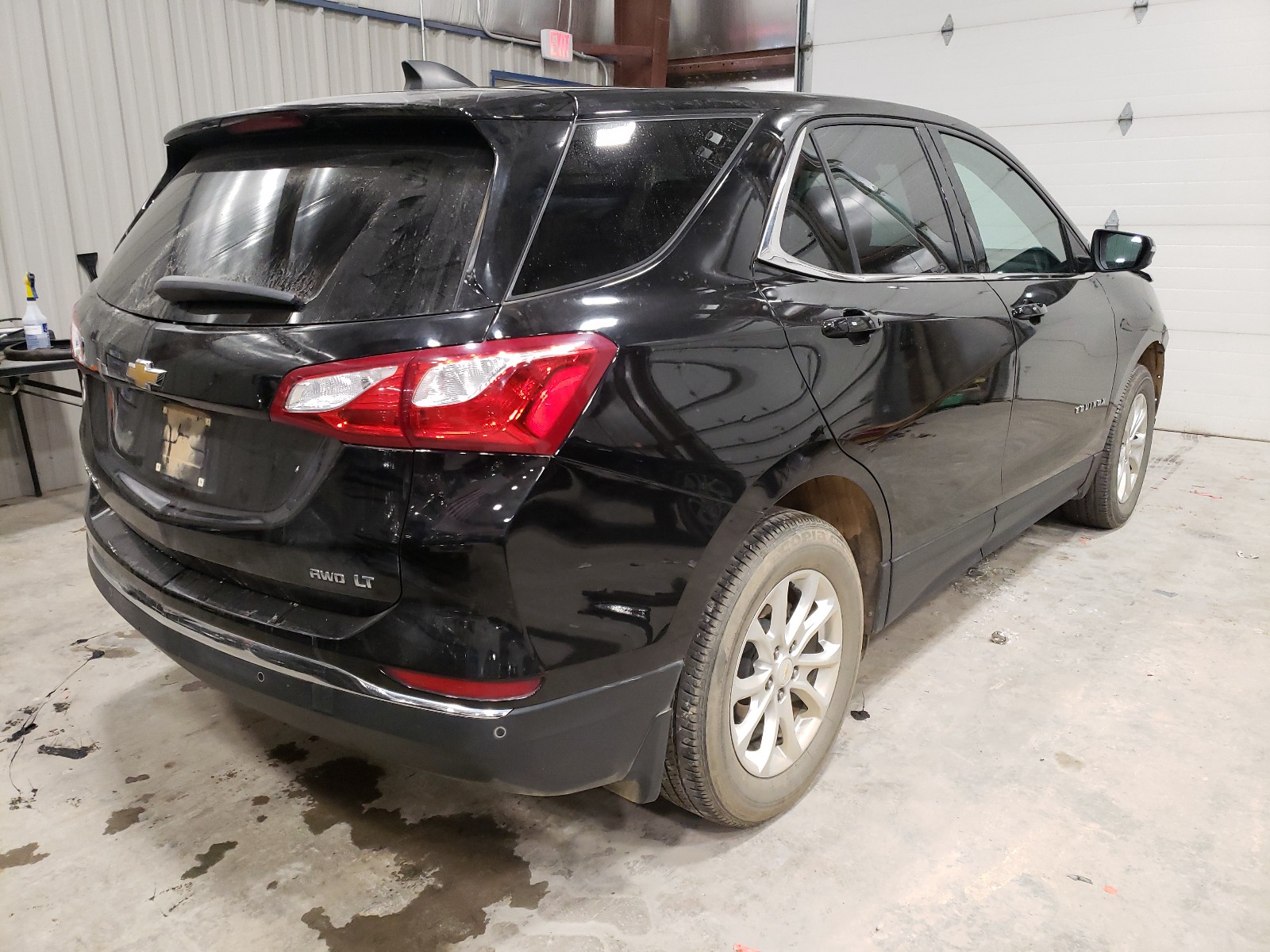 2018 Chevrolet Equinox Lt Black vin: 2GNAXSEV0J6272497