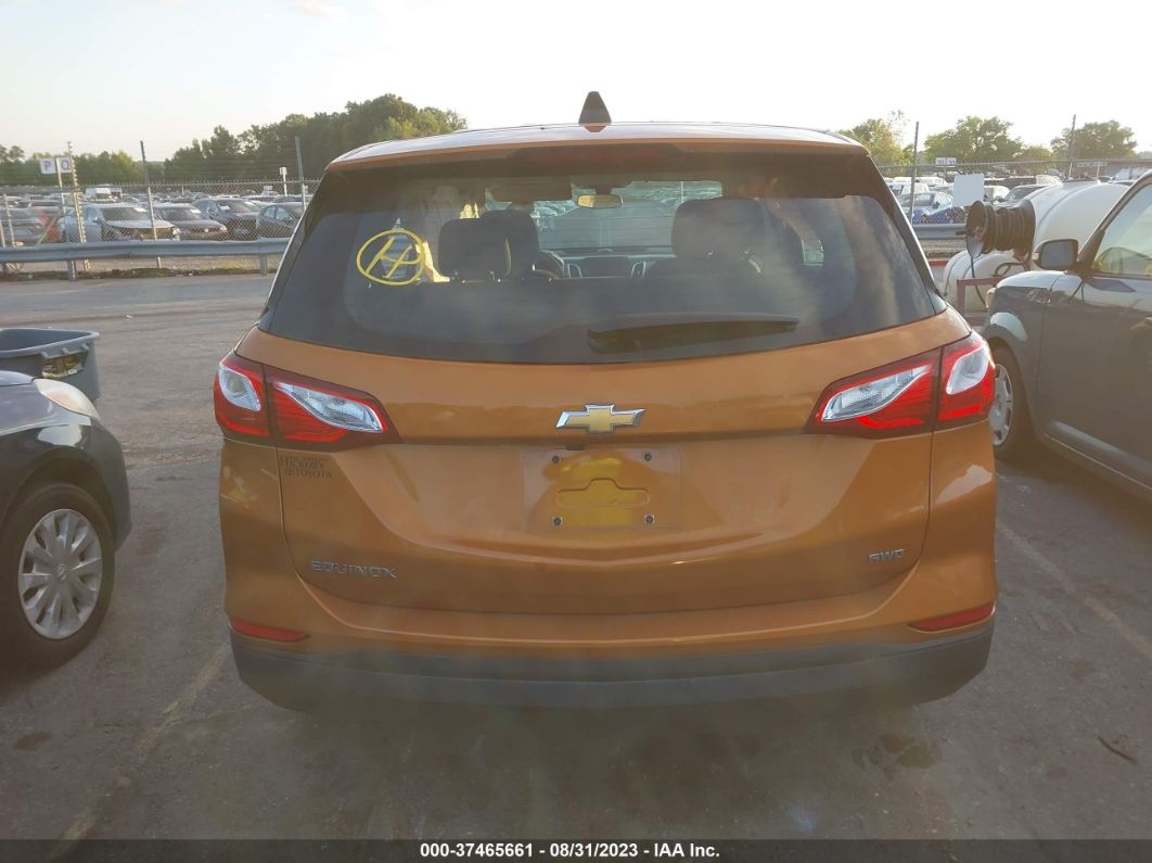 2019 Chevrolet Equinox Ls Orange vin: 2GNAXSEV1K6129673