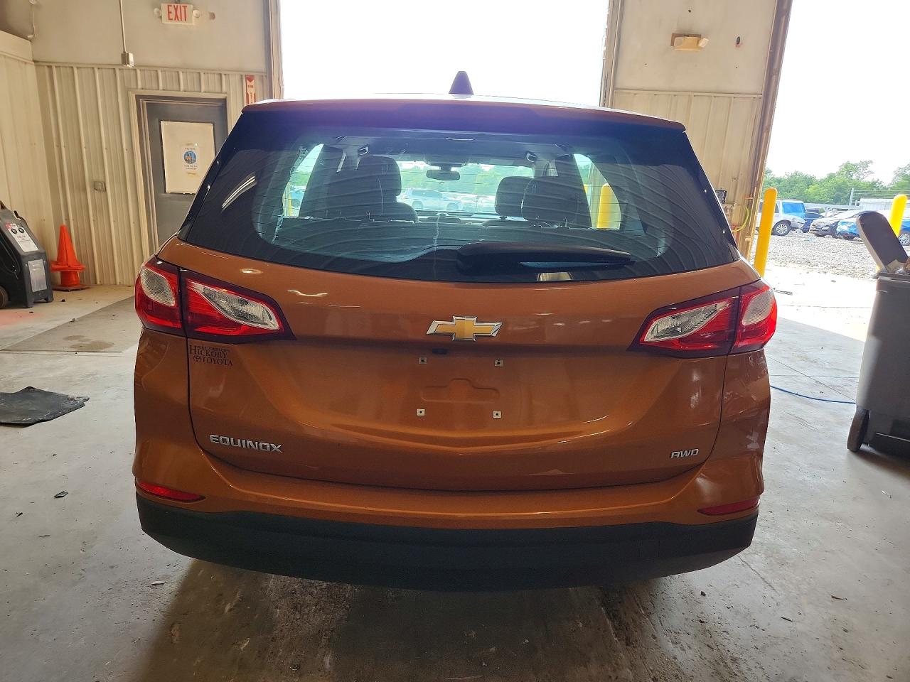 2019 Chevrolet Equinox Ls Orange vin: 2GNAXSEV1K6129673