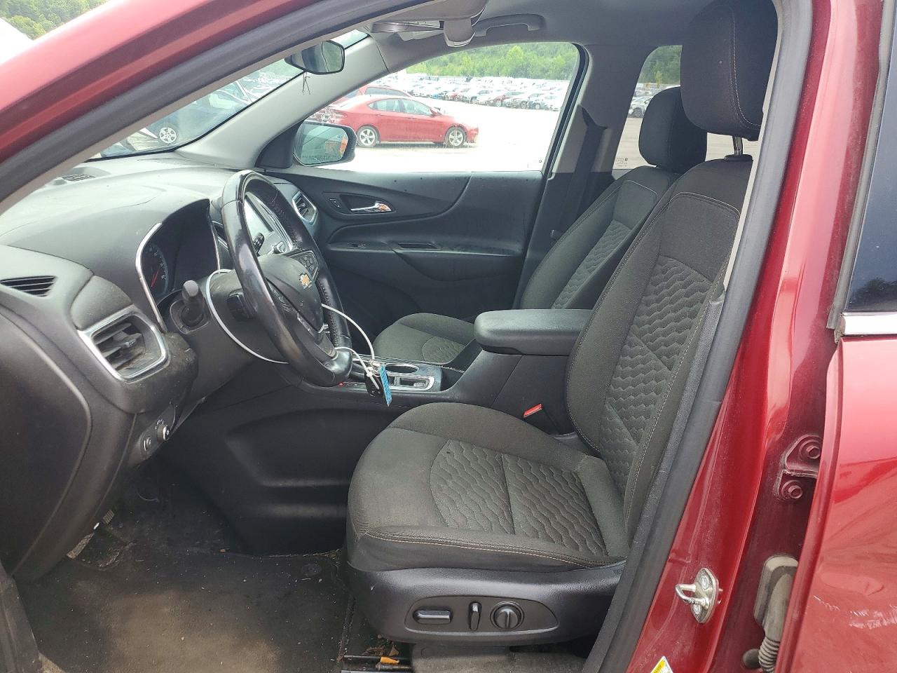 2018 Chevrolet Equinox Lt Maroon vin: 2GNAXSEV2J6200040