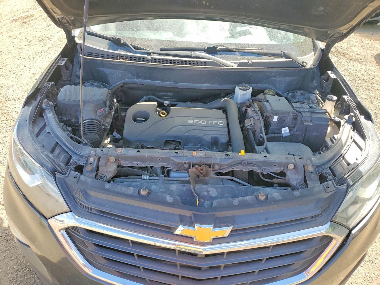 2018 Chevrolet Equinox Lt Серый vin: 2GNAXSEV5J6283916