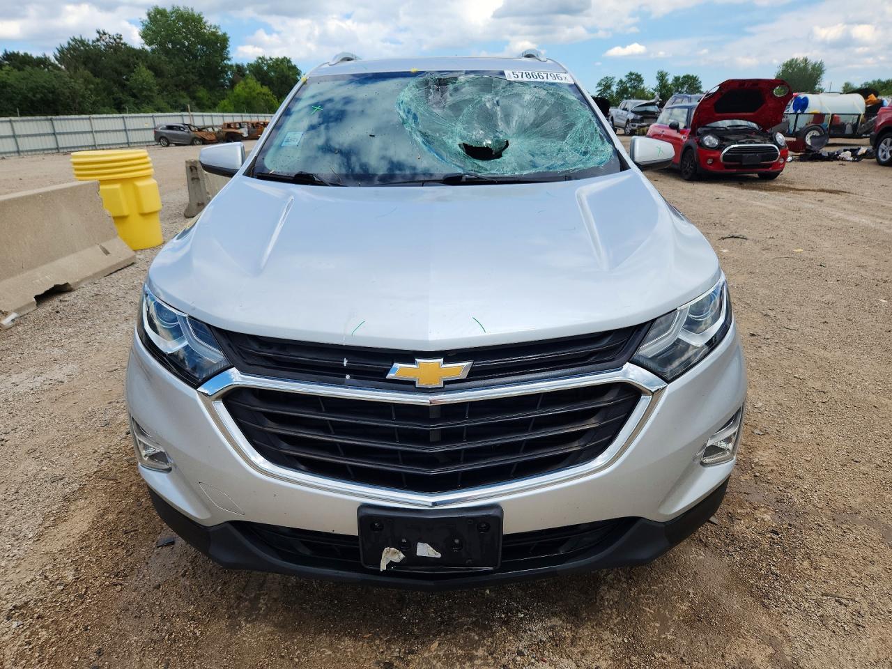 2018 Chevrolet Equinox Lt Silver vin: 2GNAXSEV6J6236975