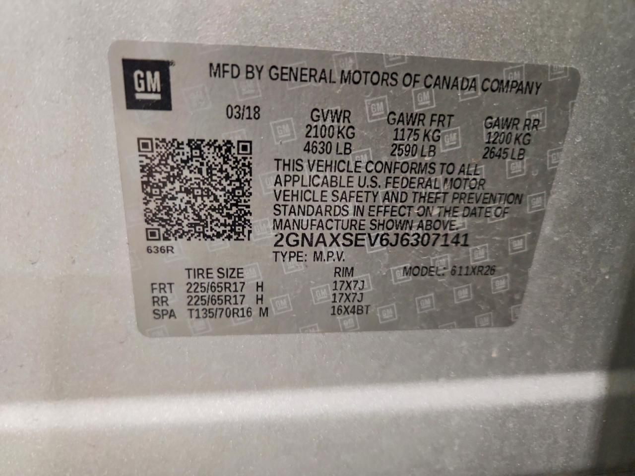 2018 Chevrolet Equinox Lt Silver vin: 2GNAXSEV6J6307141