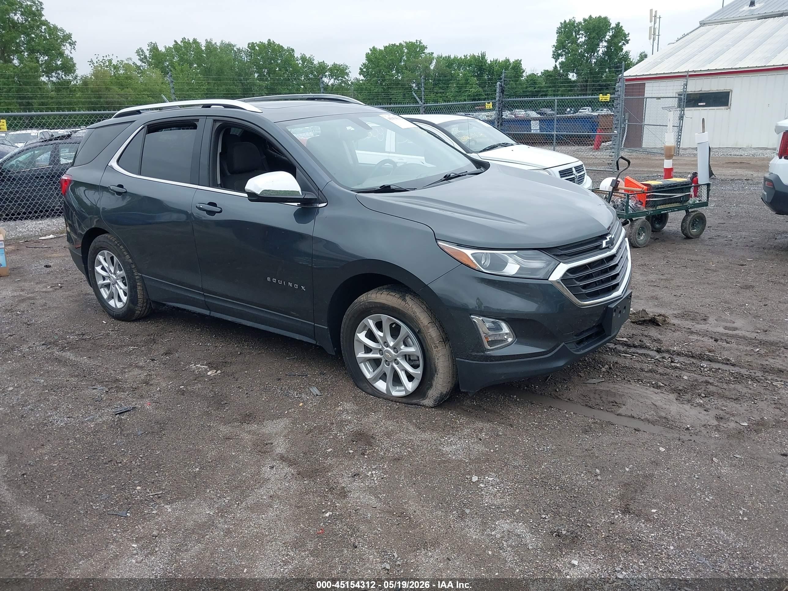 2018 Chevrolet Equinox Lt Gray vin: 2GNAXSEV7J6262596
