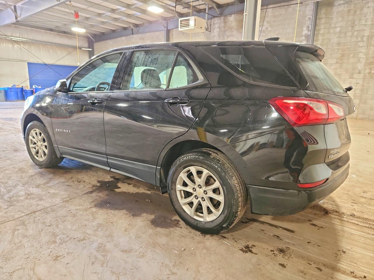 2019 Chevrolet Equinox Ls Black vin: 2GNAXSEV7K6233097