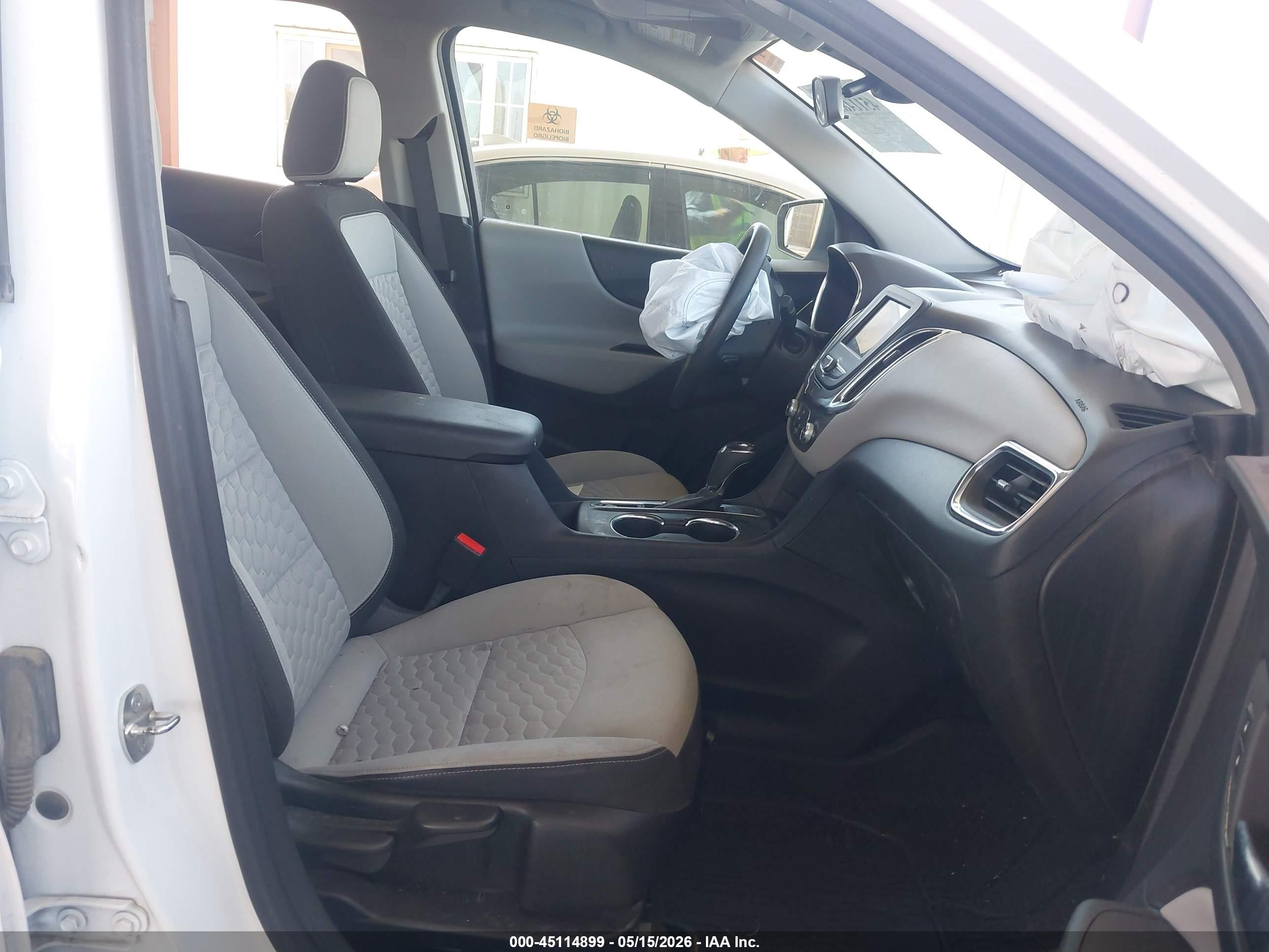 2020 Chevrolet Equinox Awd Ls White vin: 2GNAXSEV7L6181200