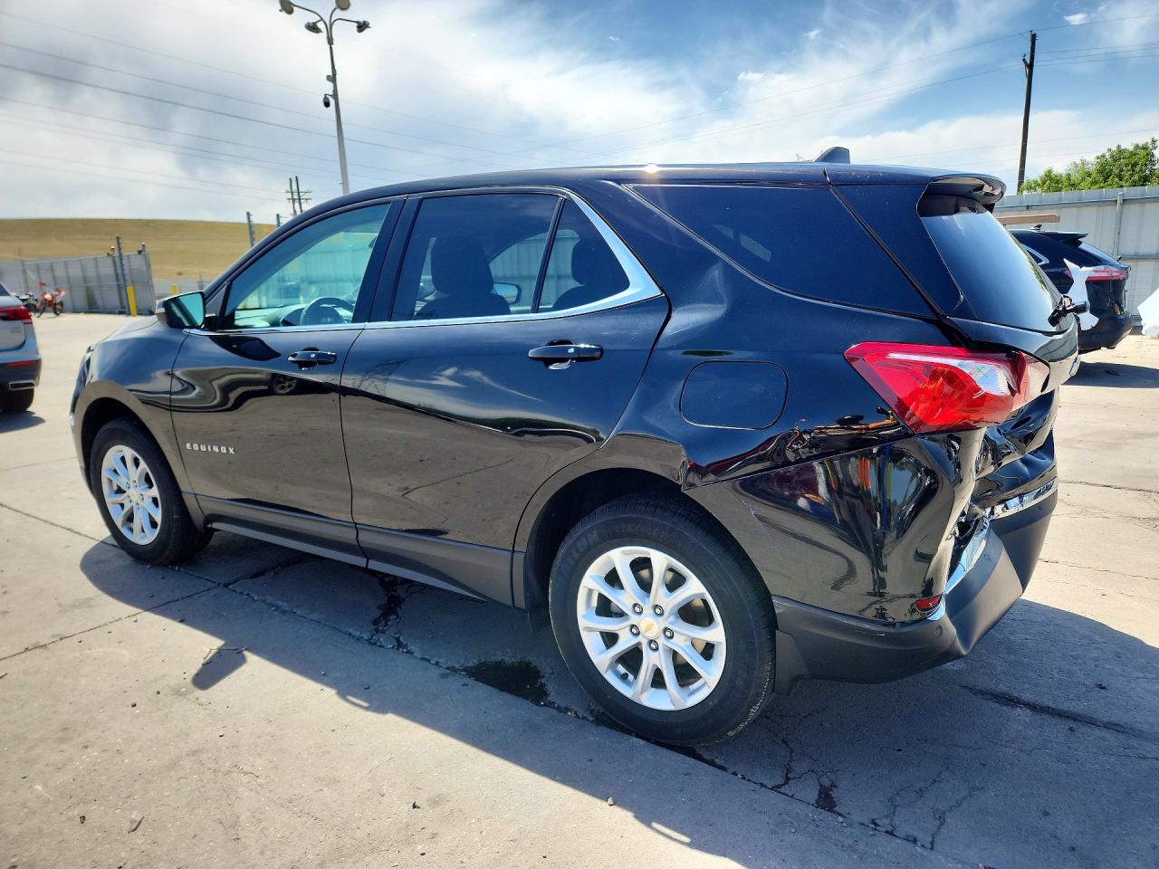 2018 Chevrolet Equinox Lt Black vin: 2GNAXSEV8J6322126