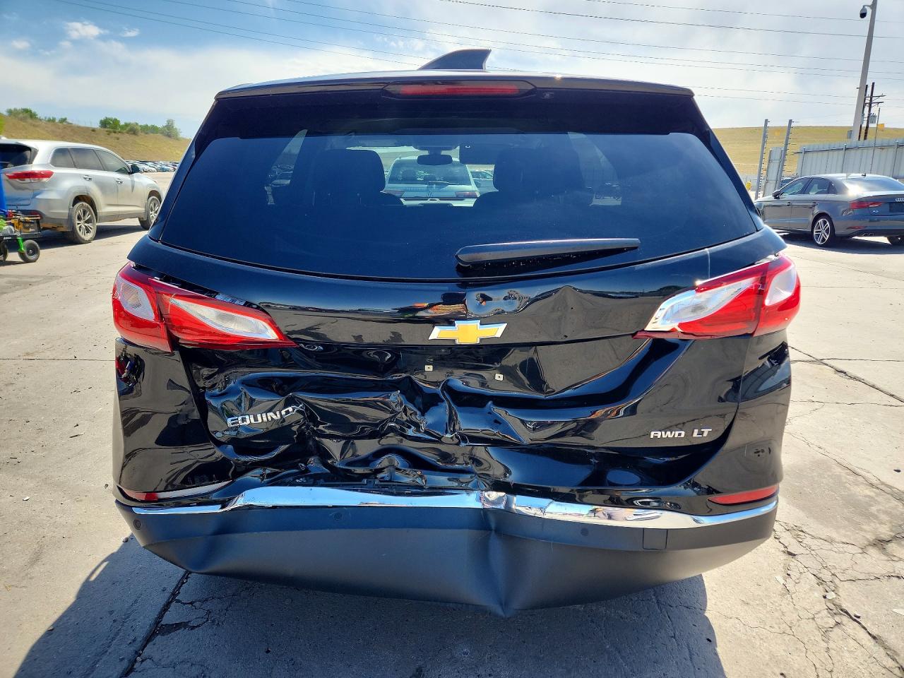 2018 Chevrolet Equinox Lt Black vin: 2GNAXSEV8J6322126