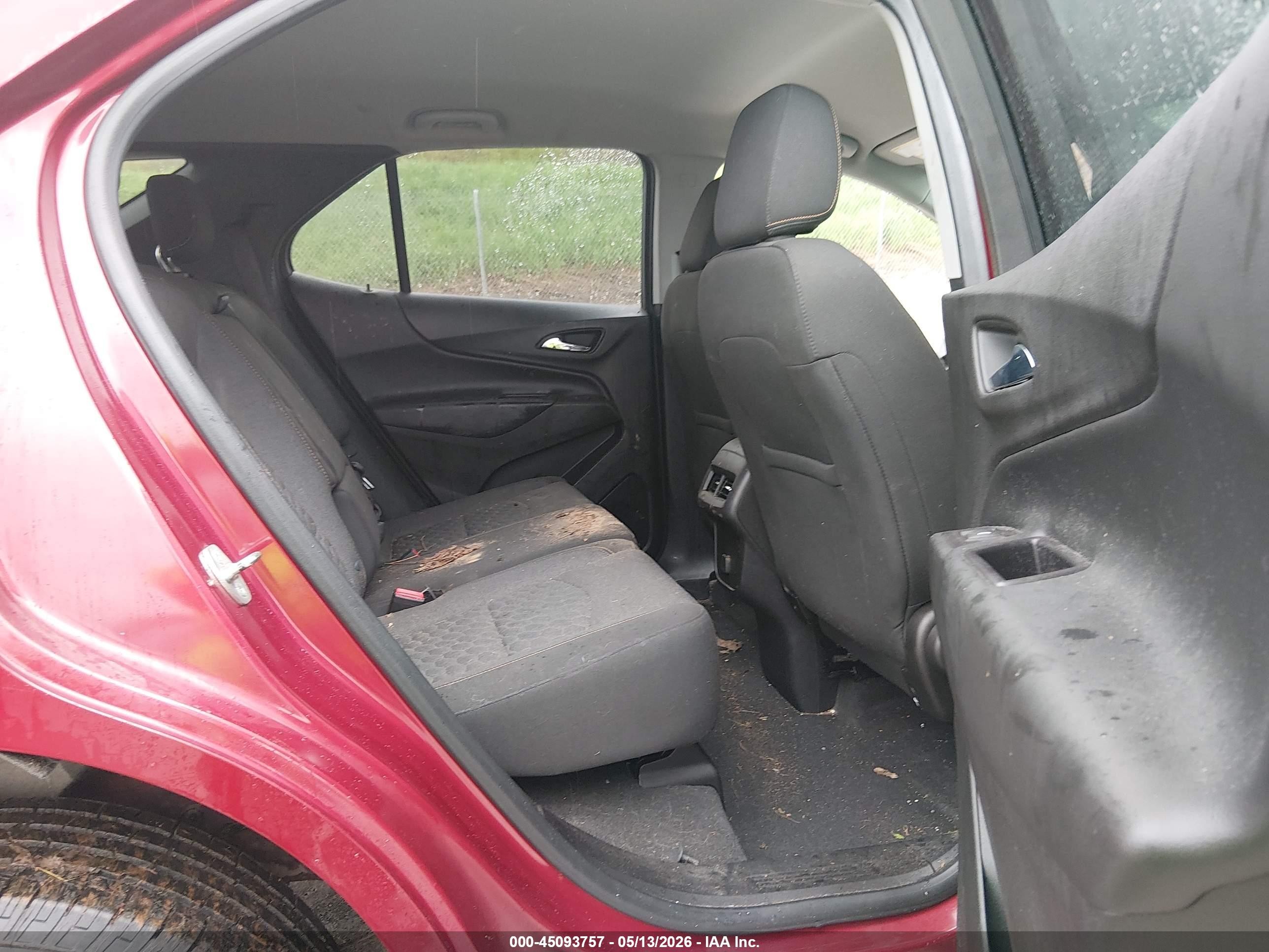 2018 Chevrolet Equinox Lt Red vin: 2GNAXSEV9J6288617