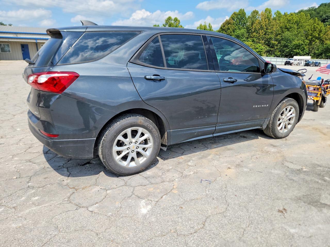 2019 Chevrolet Equinox Ls Gray vin: 2GNAXSEV9K6265100