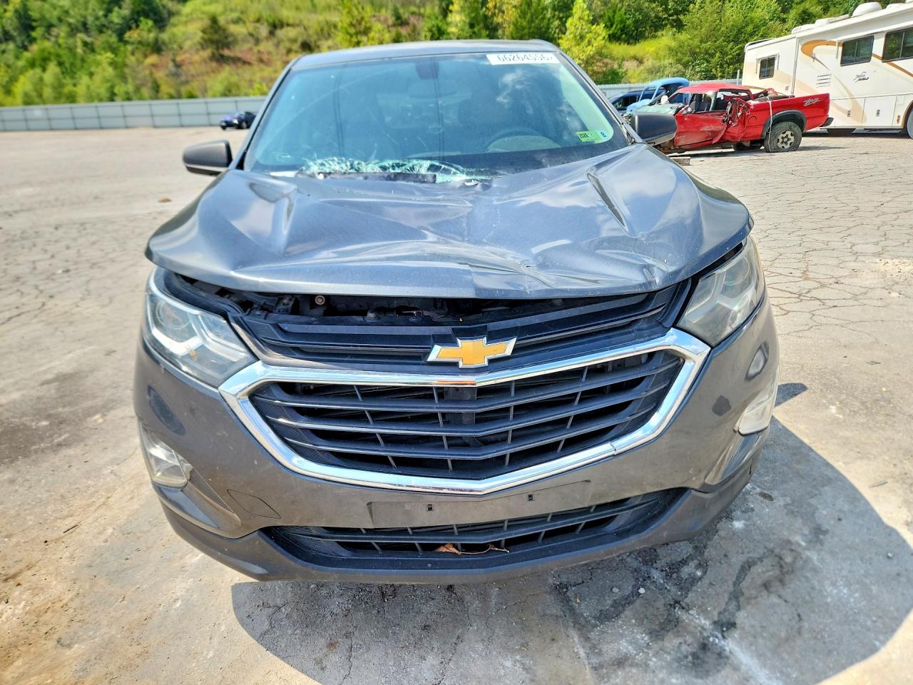 2019 Chevrolet Equinox Ls Gray vin: 2GNAXSEV9K6265100