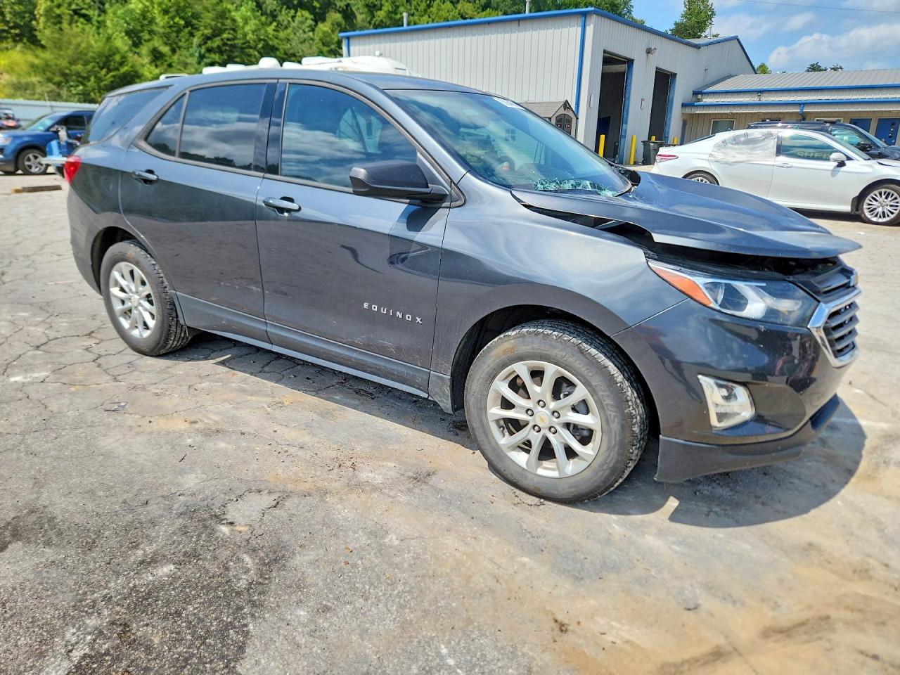 2019 Chevrolet Equinox Ls Gray vin: 2GNAXSEV9K6265100