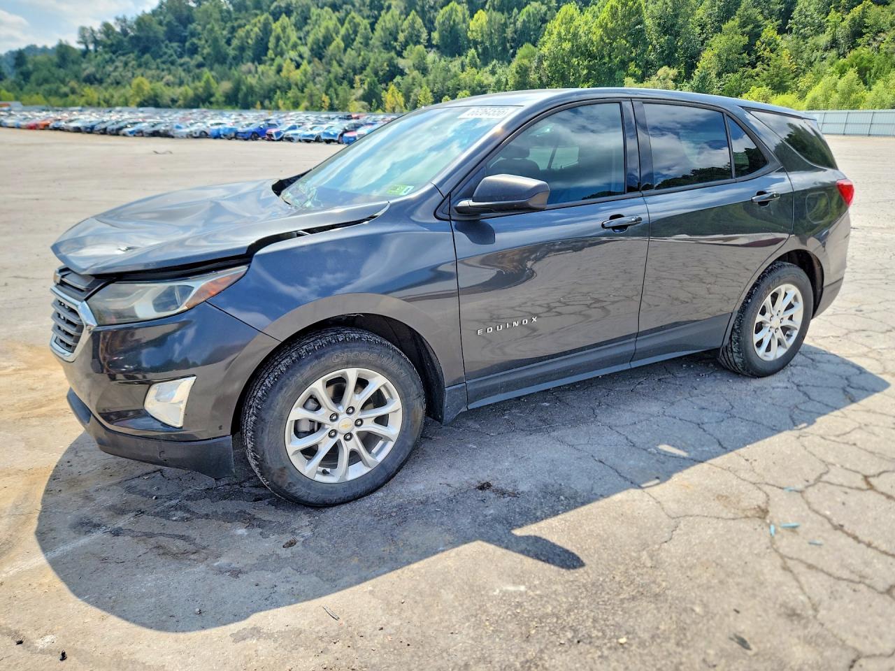 2019 Chevrolet Equinox Ls Gray vin: 2GNAXSEV9K6265100