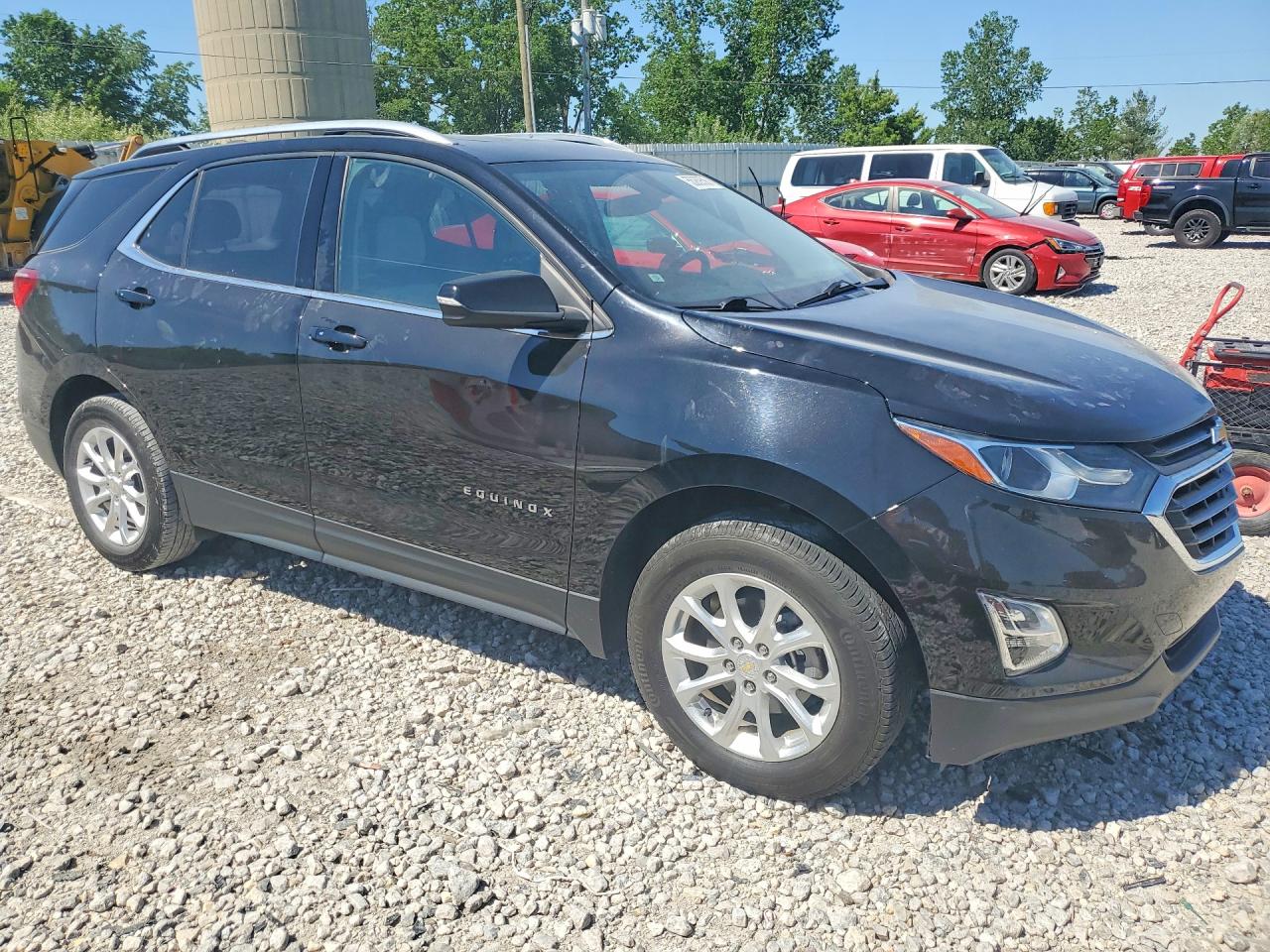 2018 Chevrolet Equinox Lt Черный vin: 2GNAXSEVXJ6125183