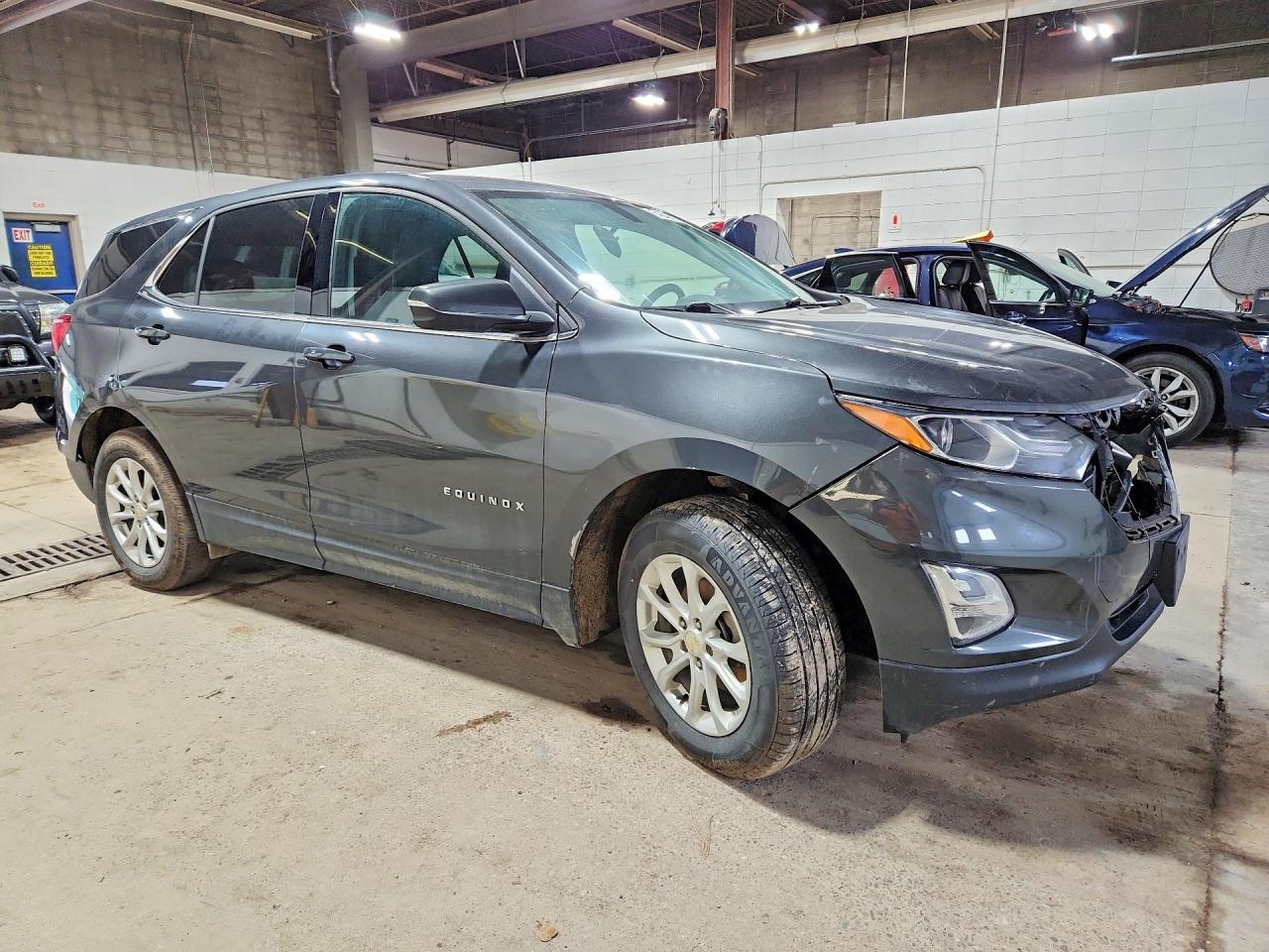 2018 Chevrolet Equinox Lt Charcoal vin: 2GNAXSEVXJ6312360