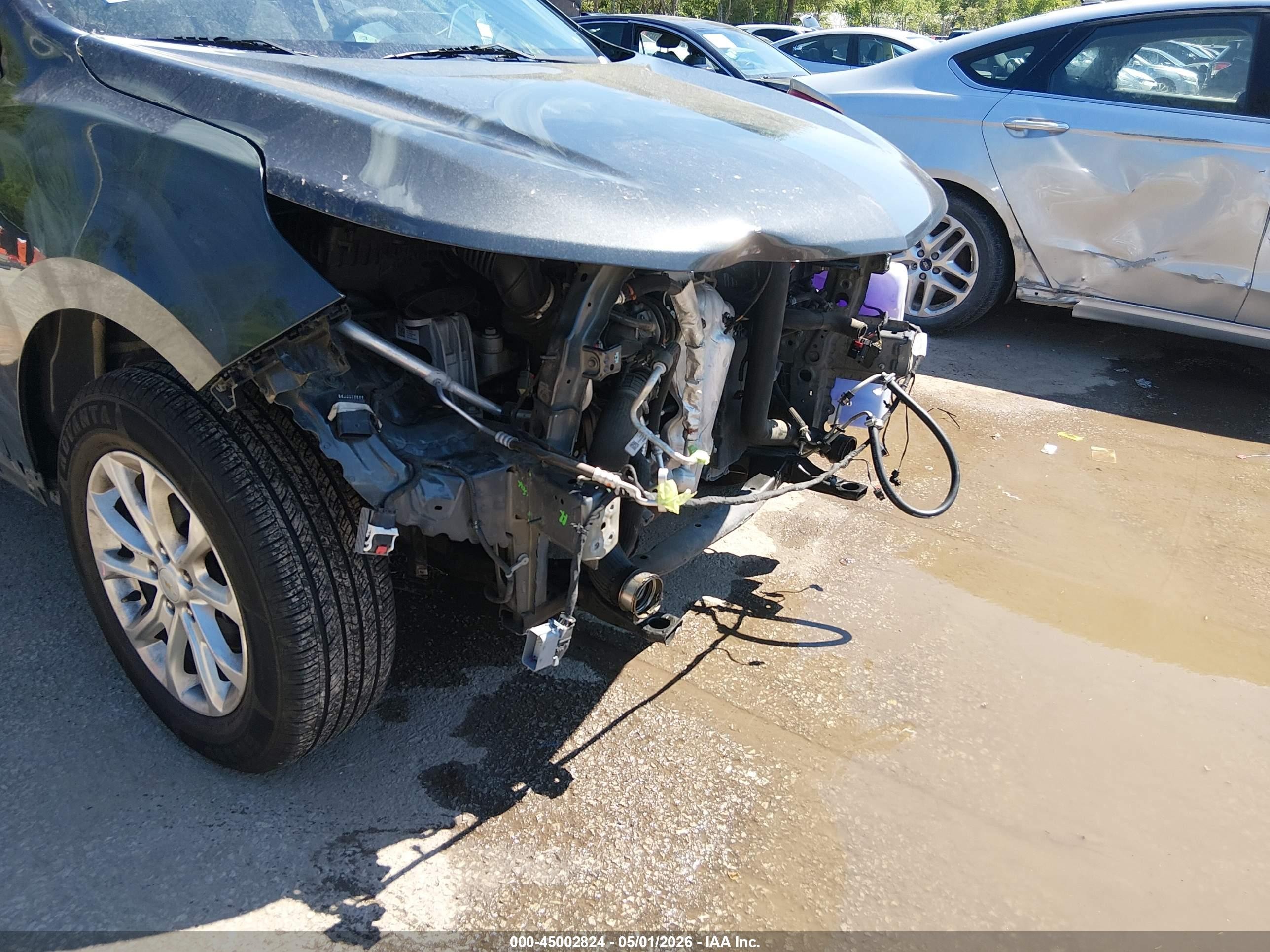 2019 Chevrolet Equinox Lt Gray vin: 2GNAXTEV6K6168216