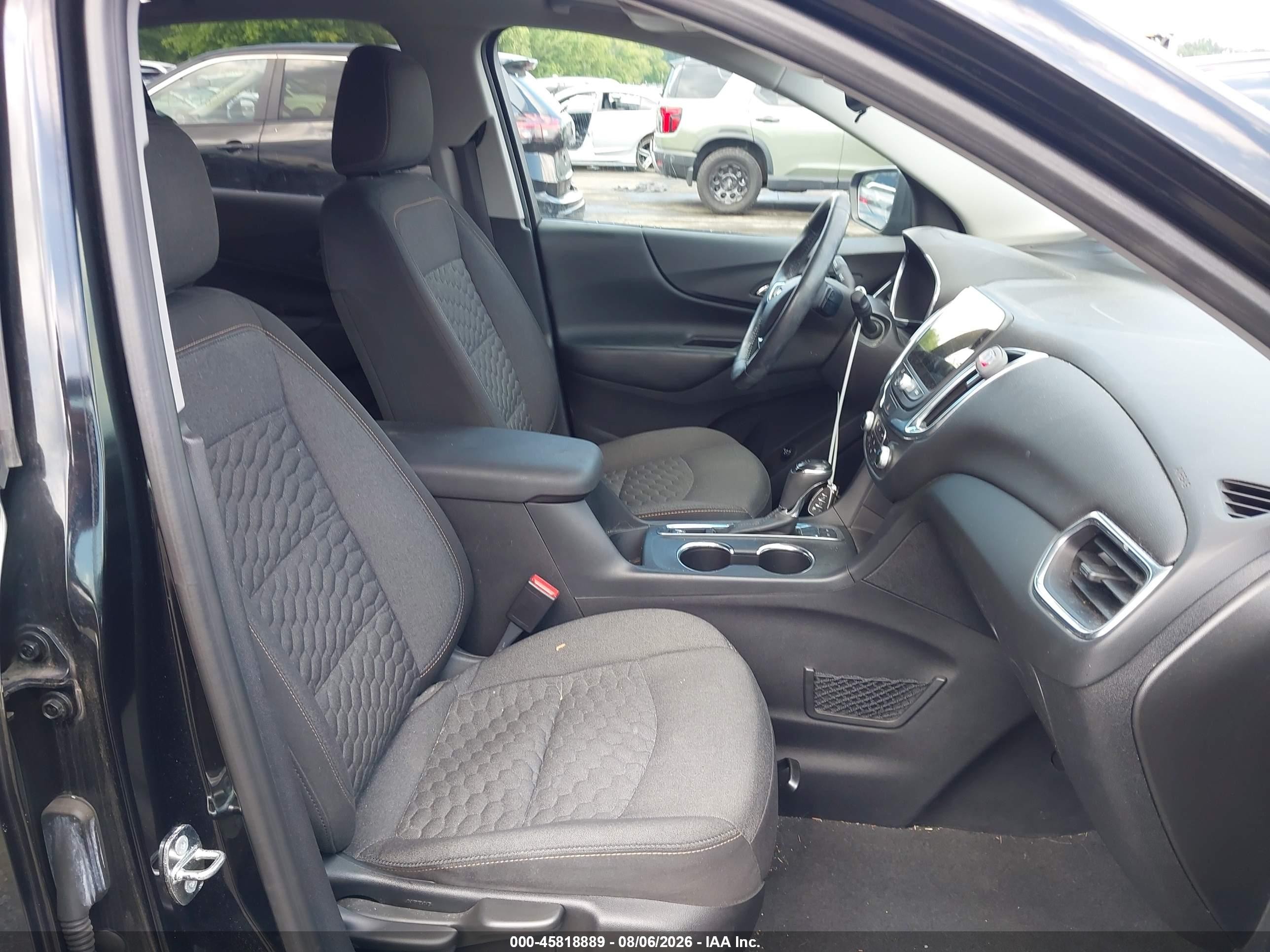 2018 Chevrolet Equinox Lt Black vin: 2GNAXTEX4J6145906
