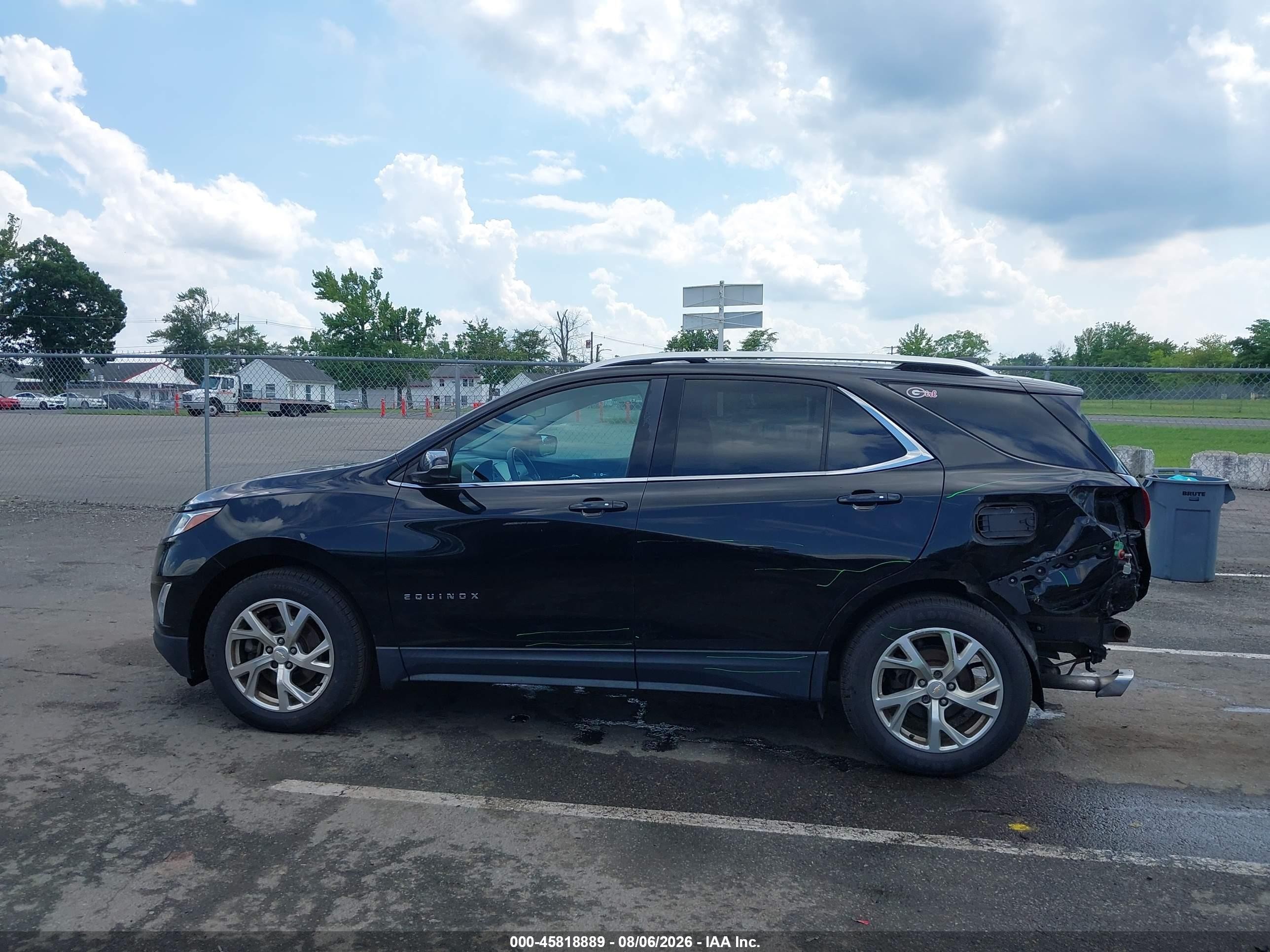 2018 Chevrolet Equinox Lt Black vin: 2GNAXTEX4J6145906