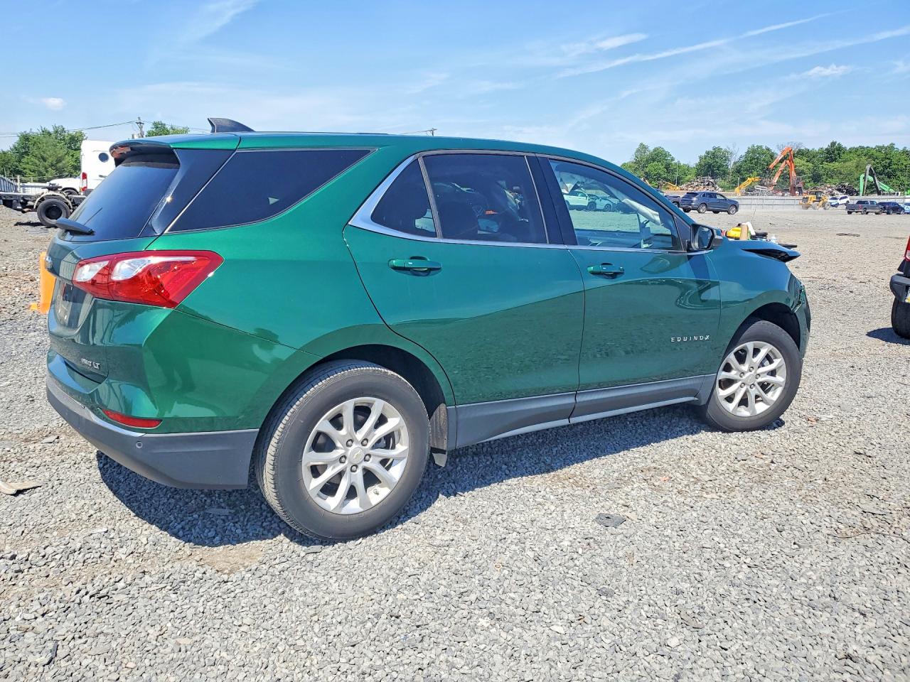 2019 Chevrolet Equinox Lt Green vin: 2GNAXUEV0K6154060