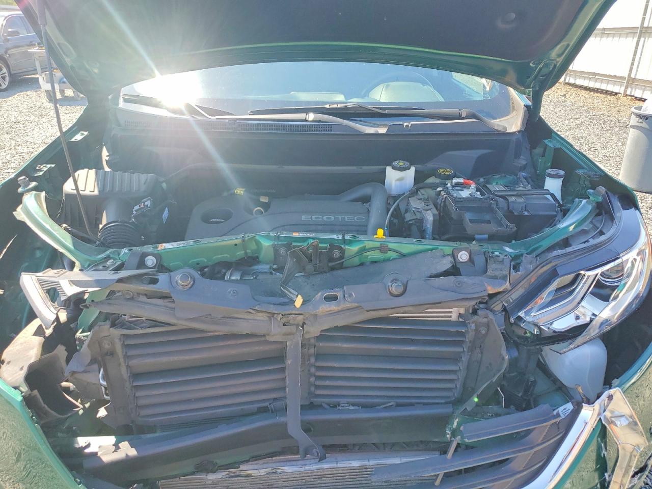 2019 Chevrolet Equinox Lt Green vin: 2GNAXUEV0K6154060