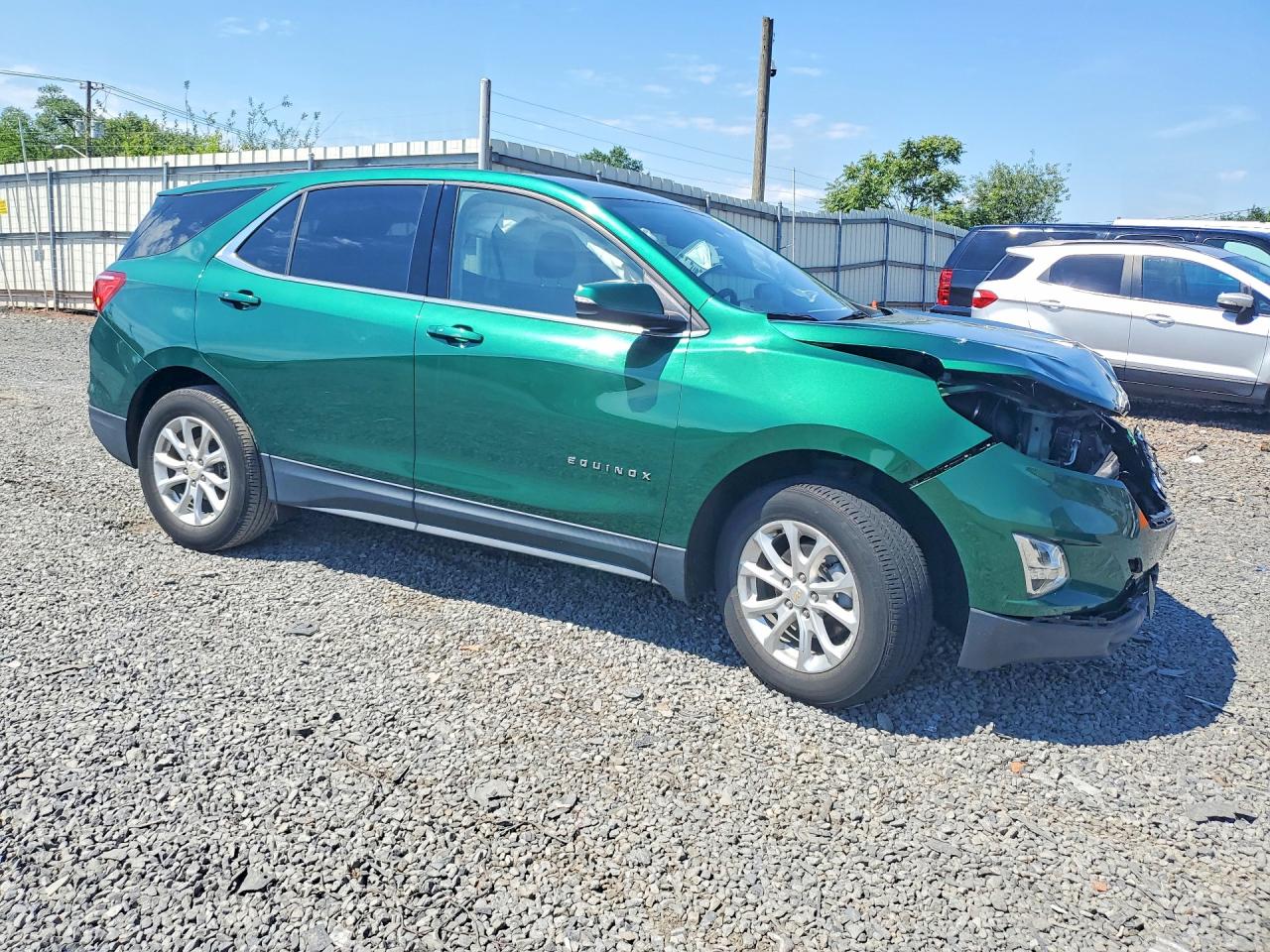 2019 Chevrolet Equinox Lt Green vin: 2GNAXUEV0K6154060