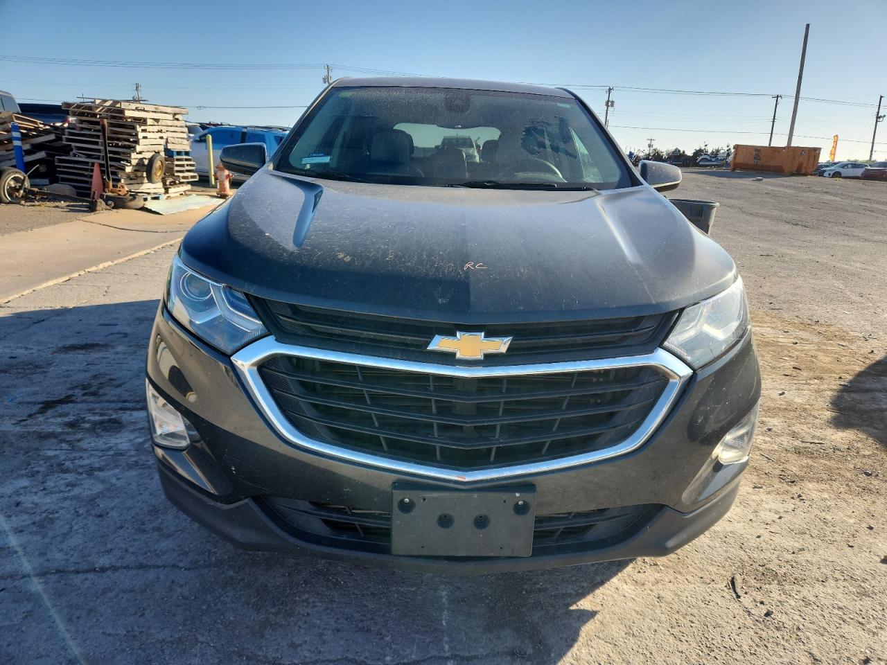 2020 Chevrolet Equinox Lt Gray vin: 2GNAXUEV2L6194867