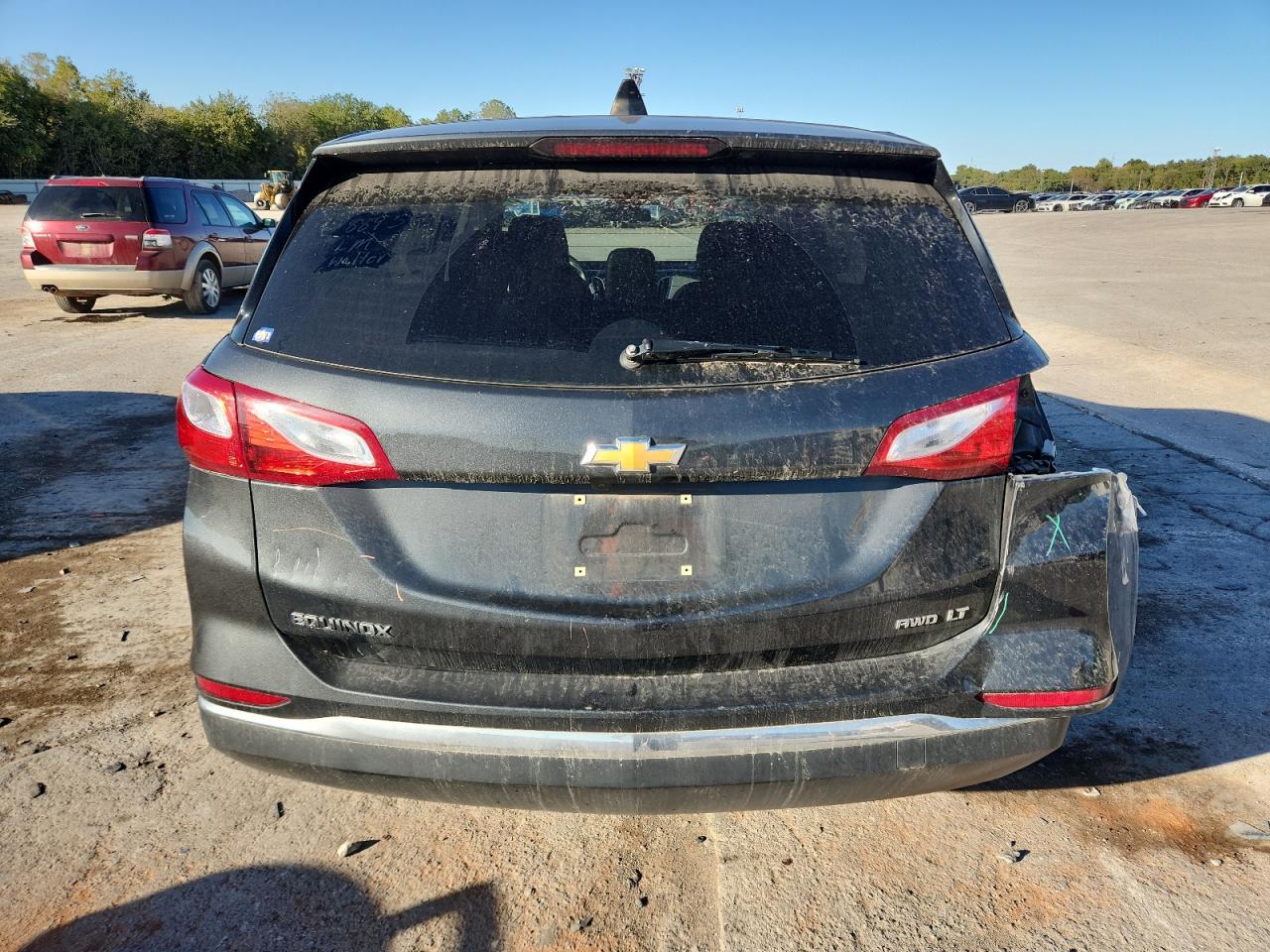 2020 Chevrolet Equinox Lt Gray vin: 2GNAXUEV2L6194867