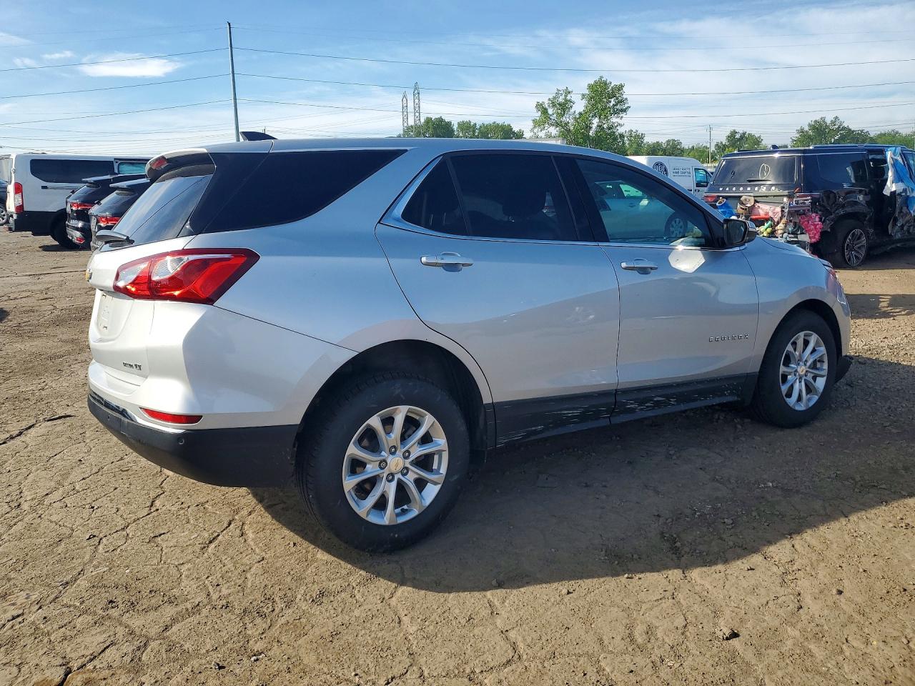2019 Chevrolet Equinox Lt Gray vin: 2GNAXUEV3K6158149