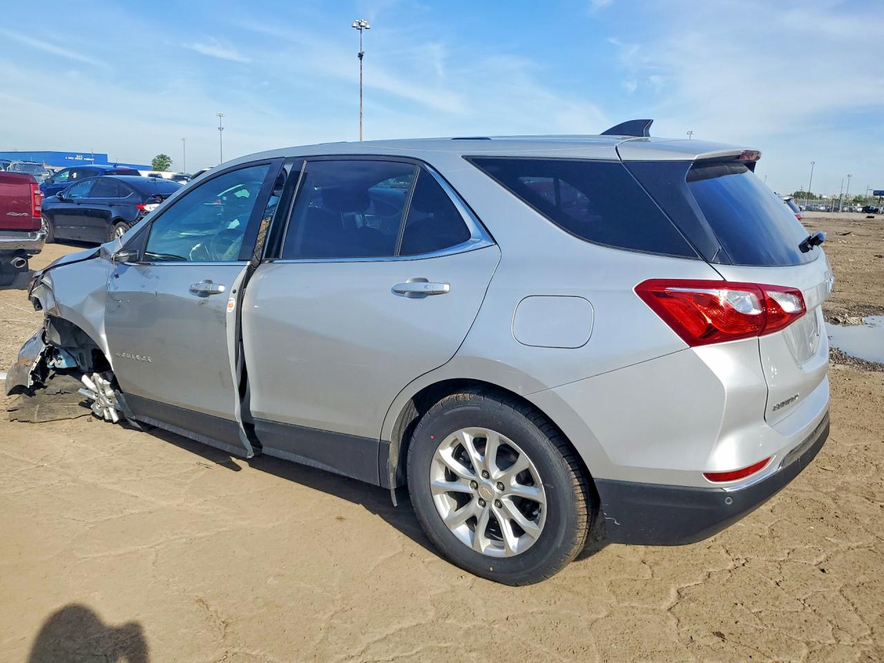 2019 Chevrolet Equinox Lt Gray vin: 2GNAXUEV3K6158149