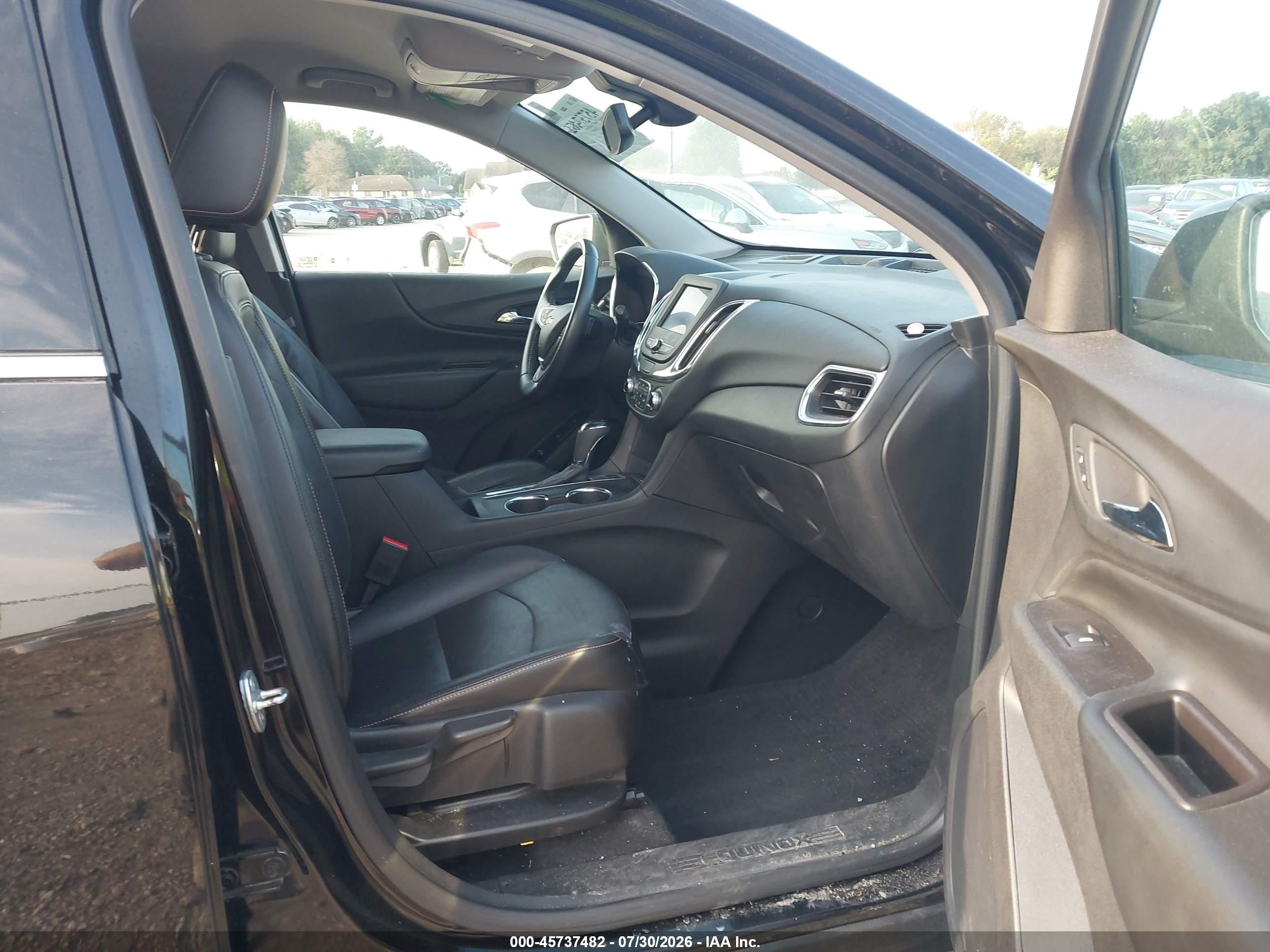 2020 Chevrolet Equinox Awd Lt 1.5l Turbo Черный vin: 2GNAXUEV3L6187359