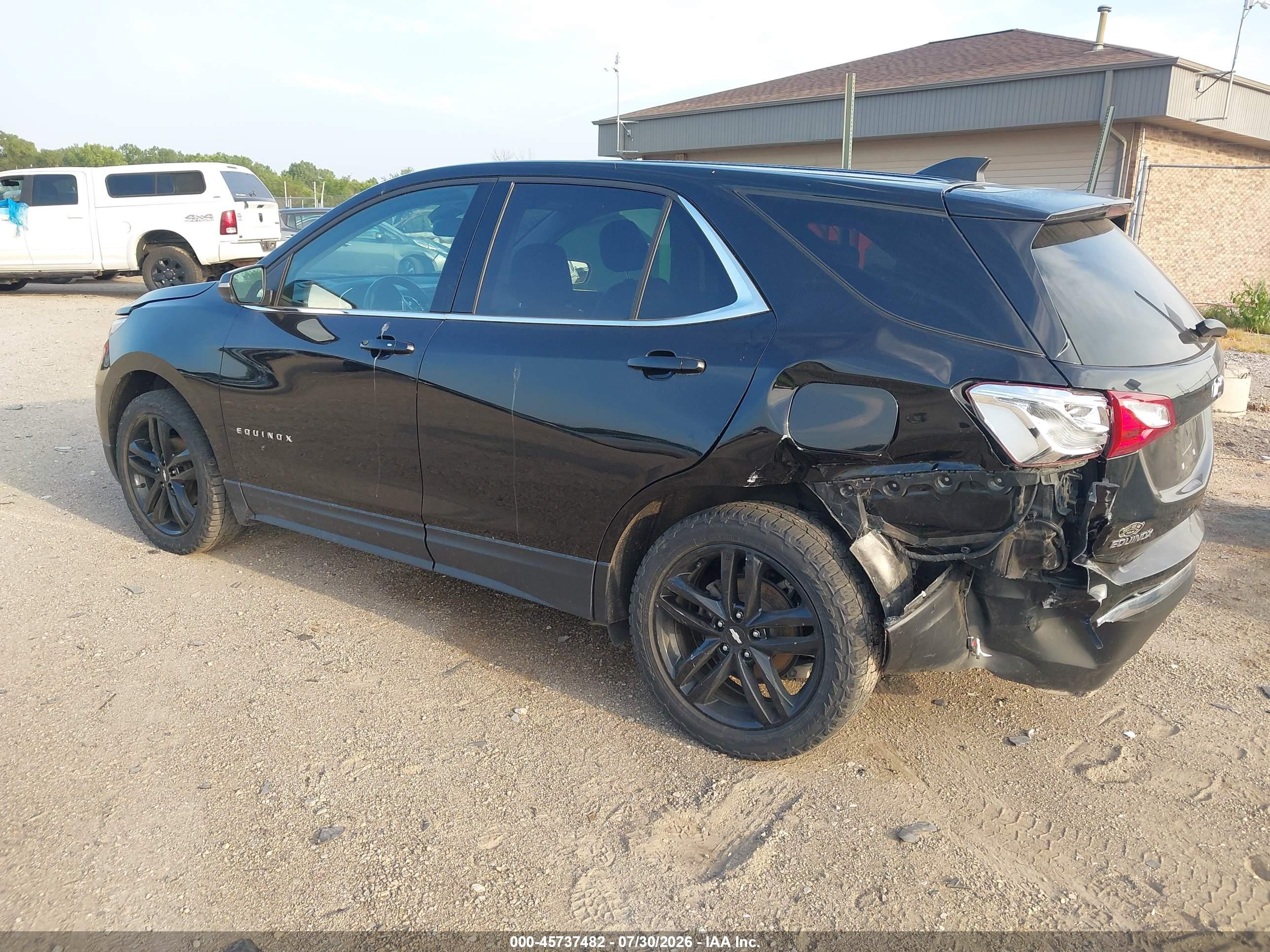 2020 Chevrolet Equinox Awd Lt 1.5l Turbo Черный vin: 2GNAXUEV3L6187359