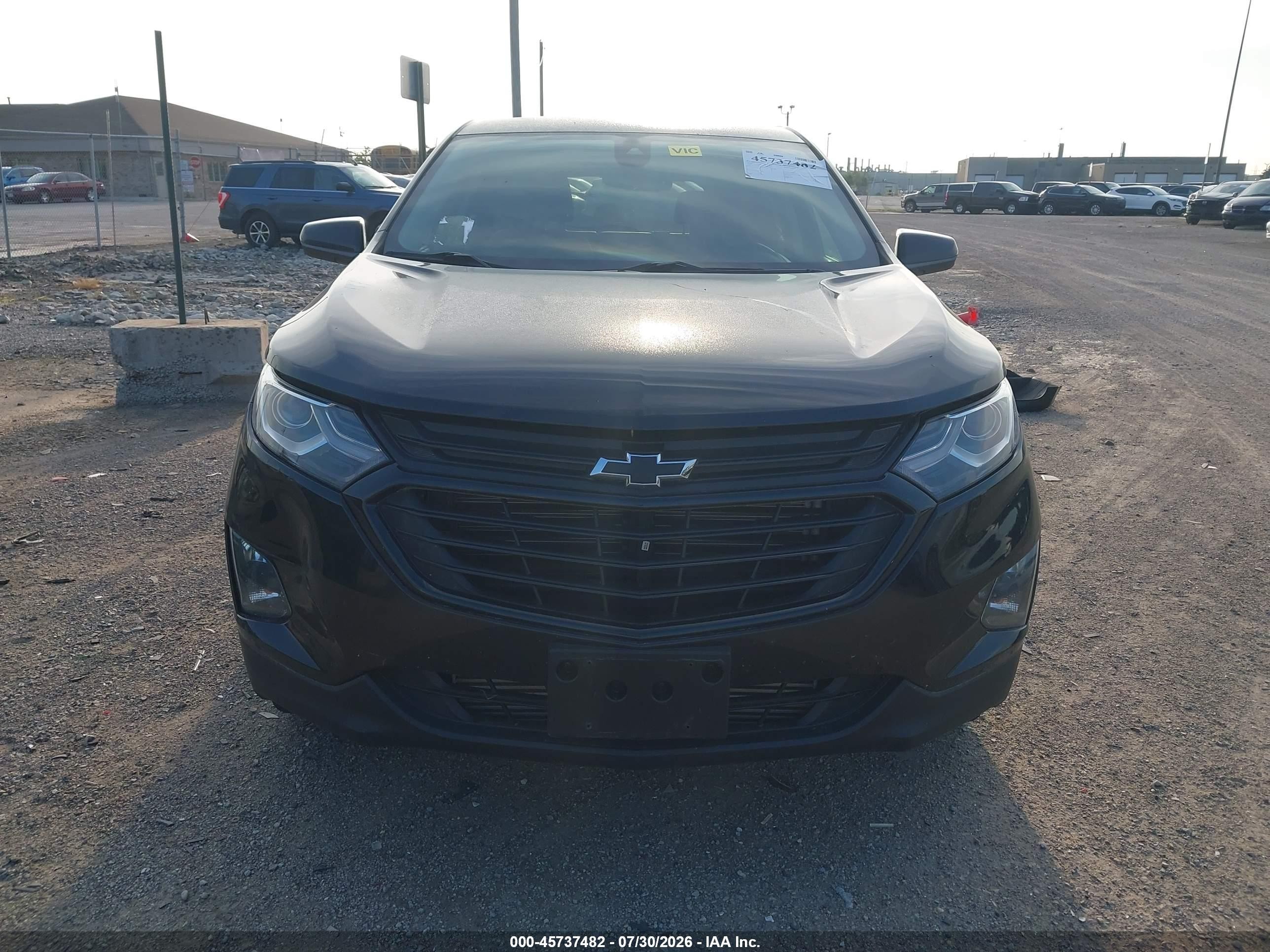 2020 Chevrolet Equinox Awd Lt 1.5l Turbo Черный vin: 2GNAXUEV3L6187359