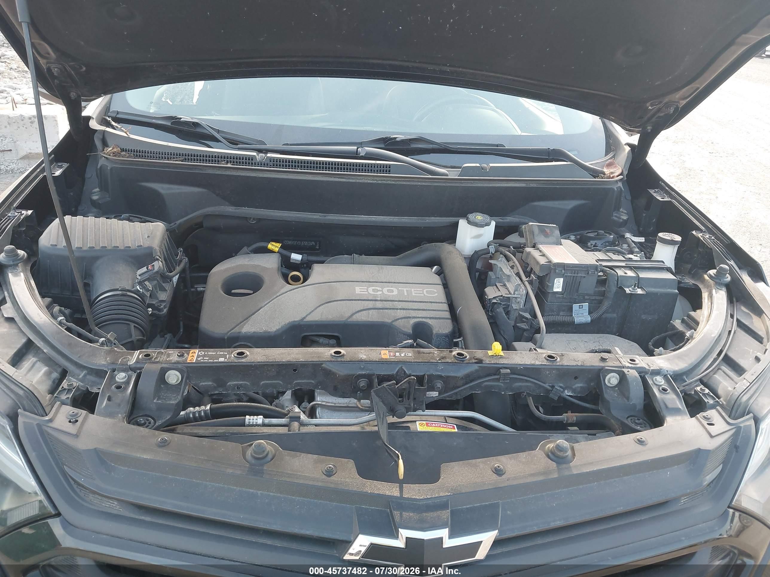 2020 Chevrolet Equinox Awd Lt 1.5l Turbo Черный vin: 2GNAXUEV3L6187359
