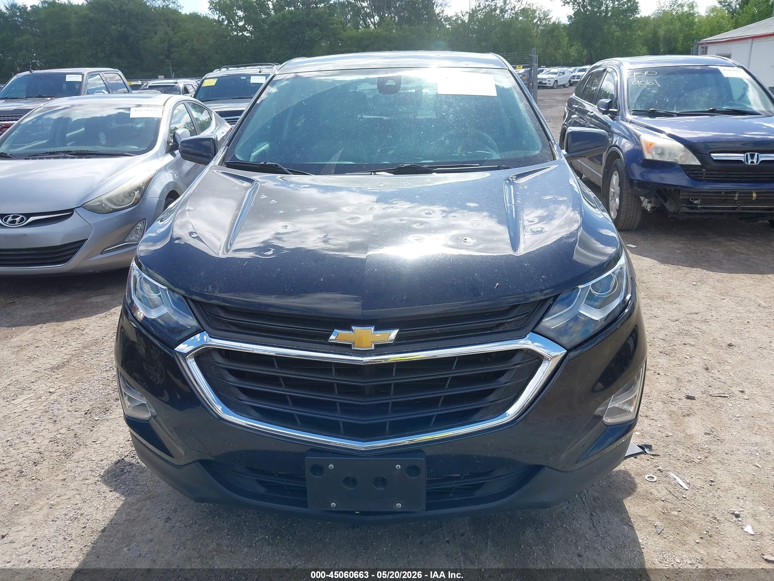 2020 Chevrolet Equinox Awd Lt 1.5l Turbo Черный vin: 2GNAXUEV3L6211675