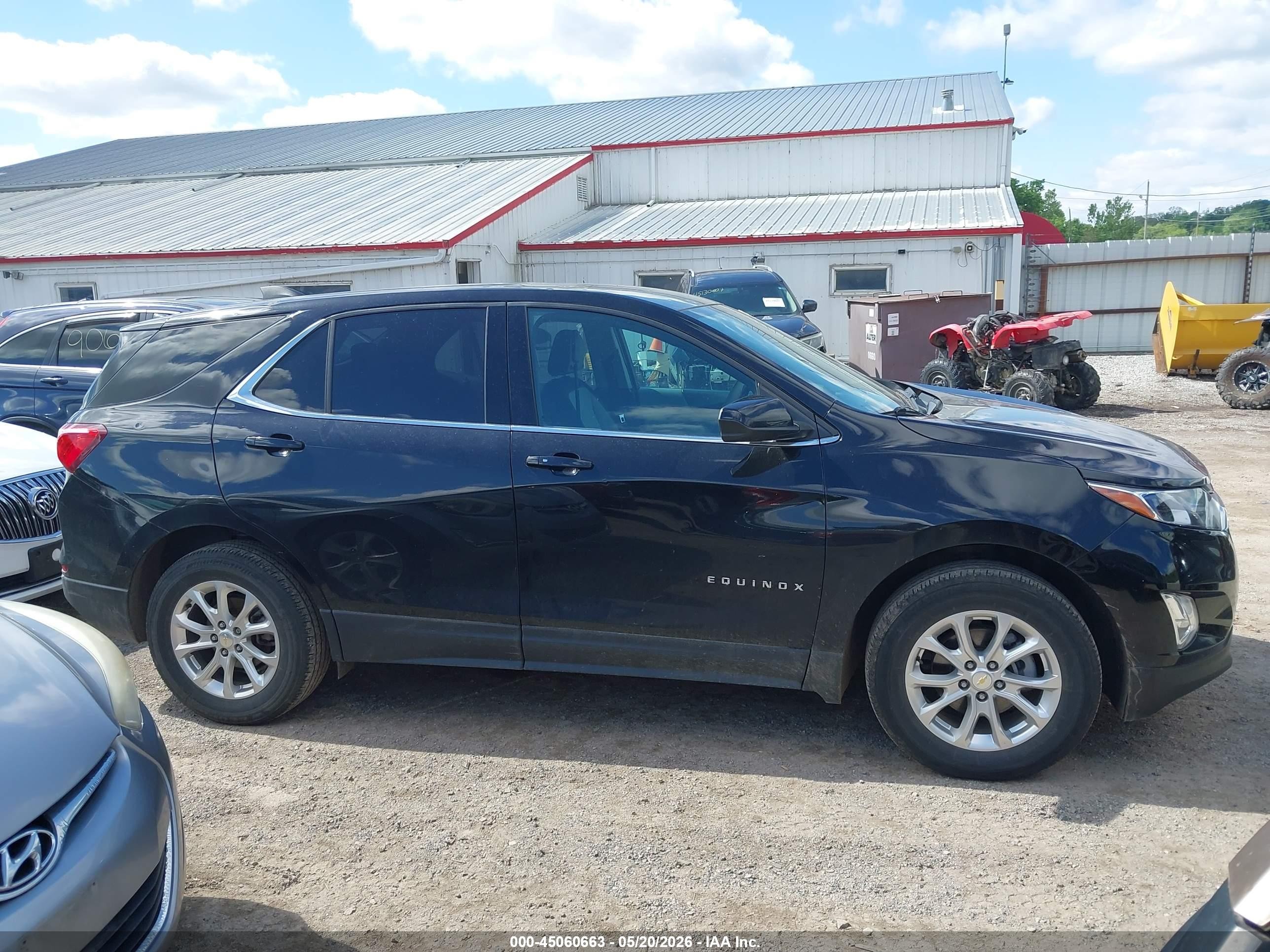 2020 Chevrolet Equinox Awd Lt 1.5l Turbo Черный vin: 2GNAXUEV3L6211675