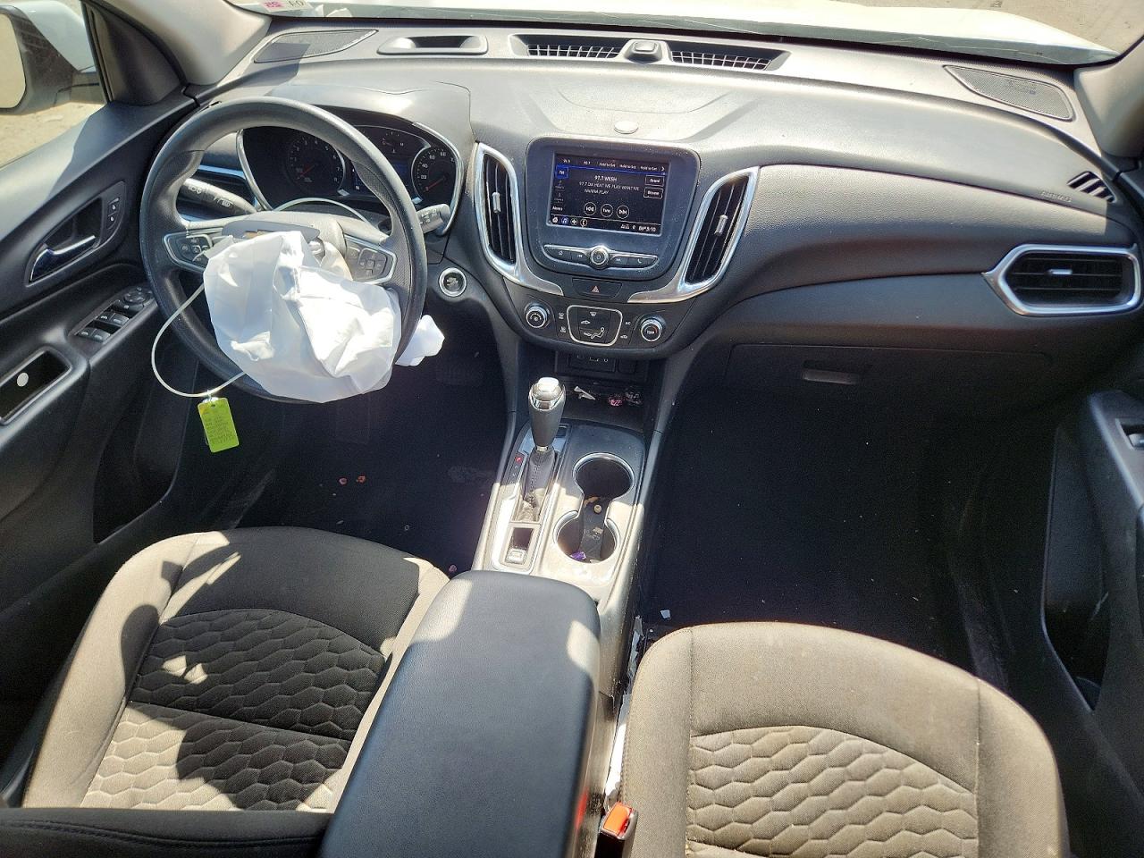 2020 Chevrolet Equinox Lt White vin: 2GNAXUEV3L6226046