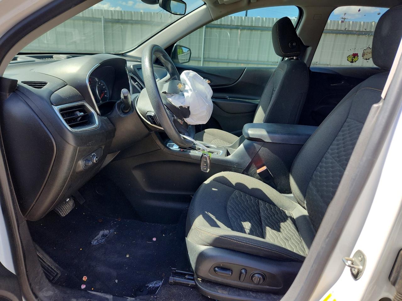 2020 Chevrolet Equinox Lt White vin: 2GNAXUEV3L6226046