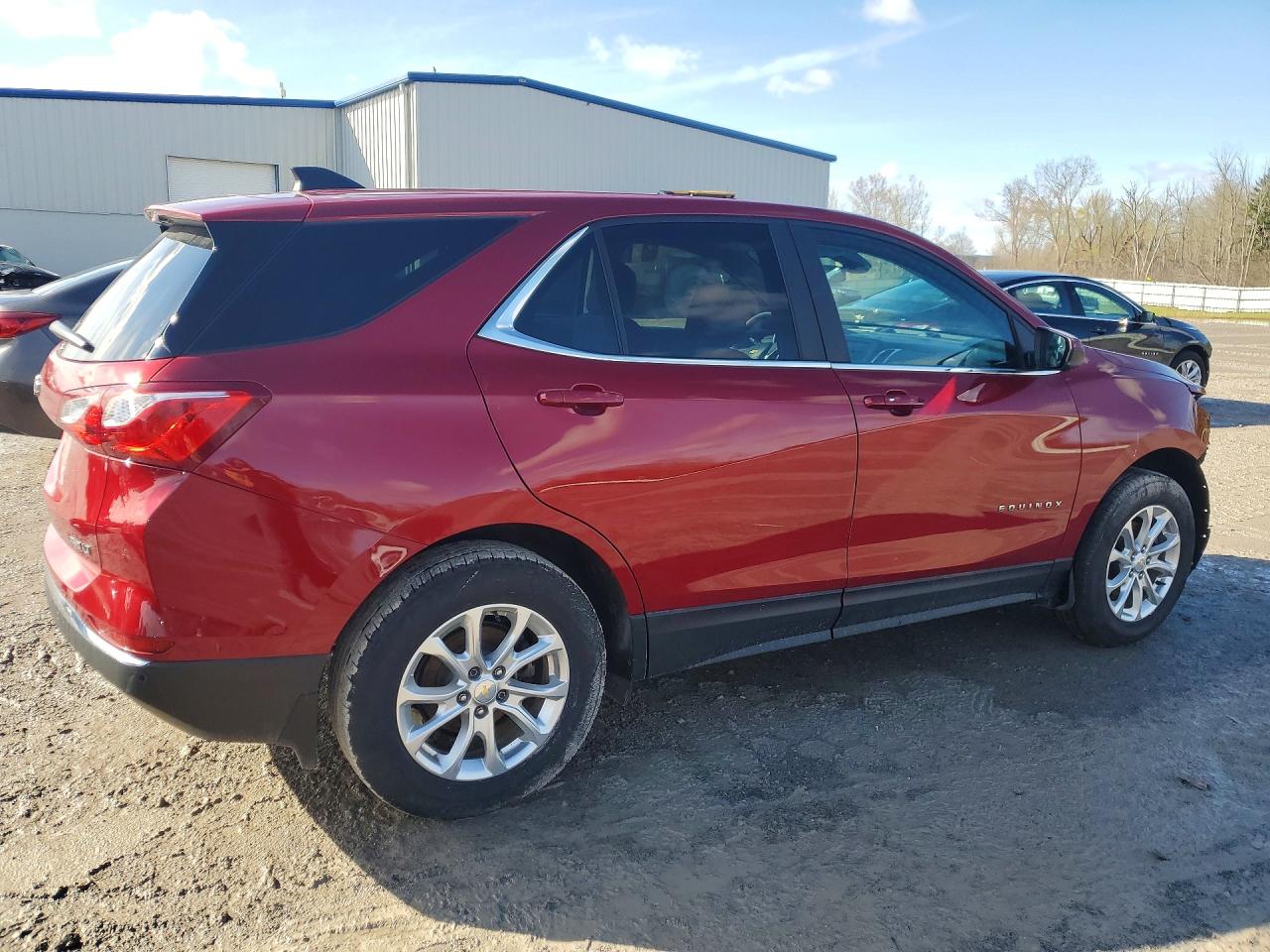 2021 Chevrolet Equinox Lt Red vin: 2GNAXUEV4M6120948