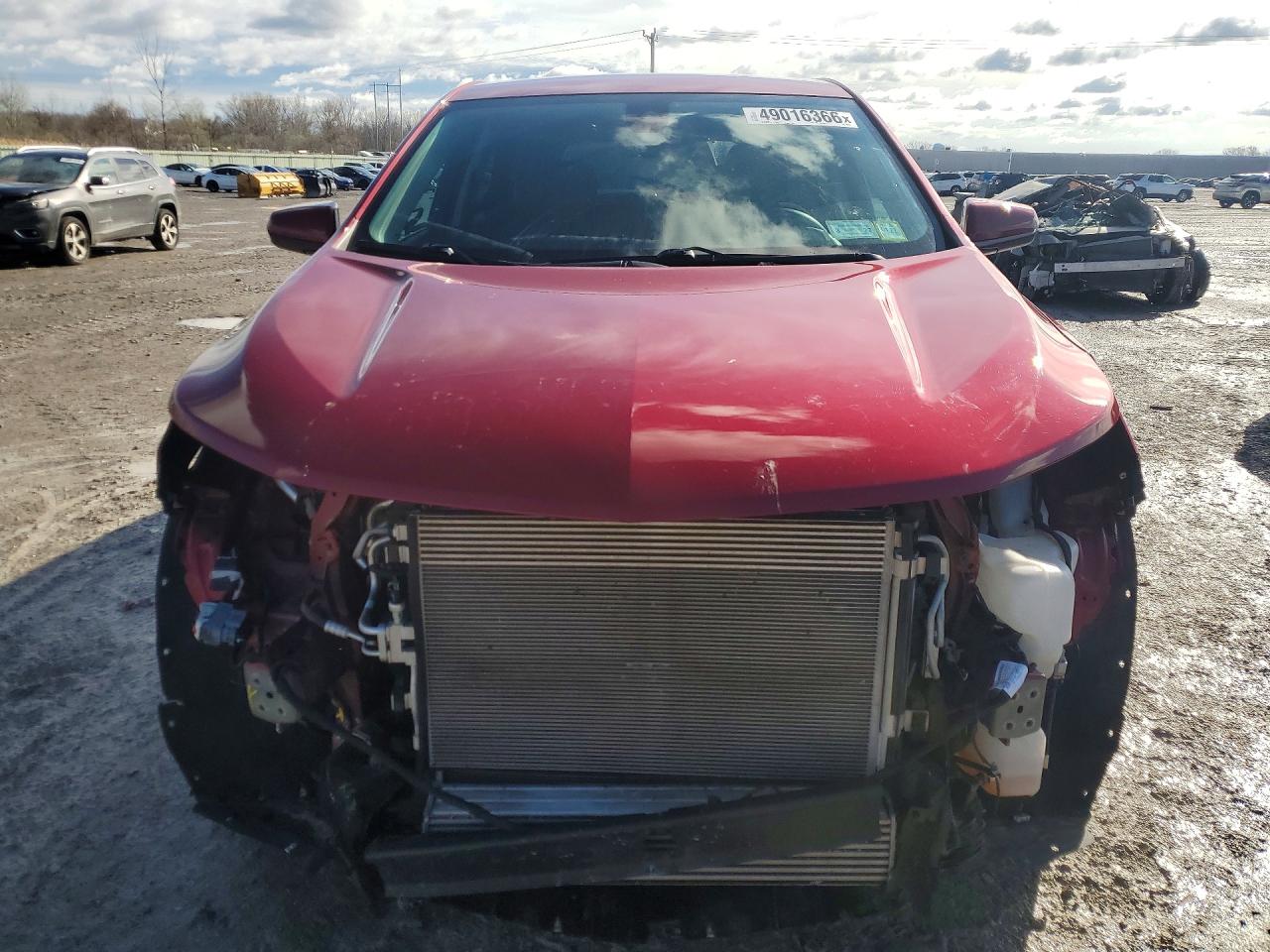 2021 Chevrolet Equinox Lt Red vin: 2GNAXUEV4M6120948
