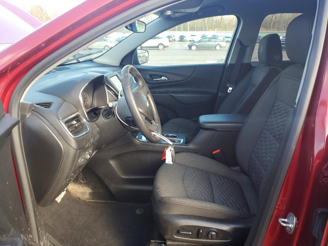 2021 Chevrolet Equinox Lt Red vin: 2GNAXUEV4M6120948