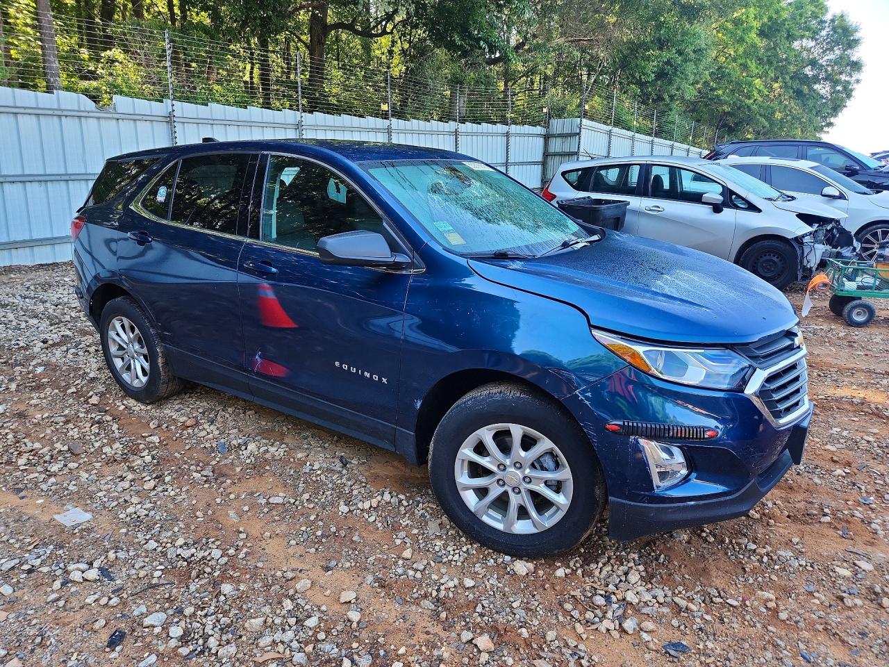 2020 Chevrolet Equinox Lt Blue vin: 2GNAXUEV6L6232150