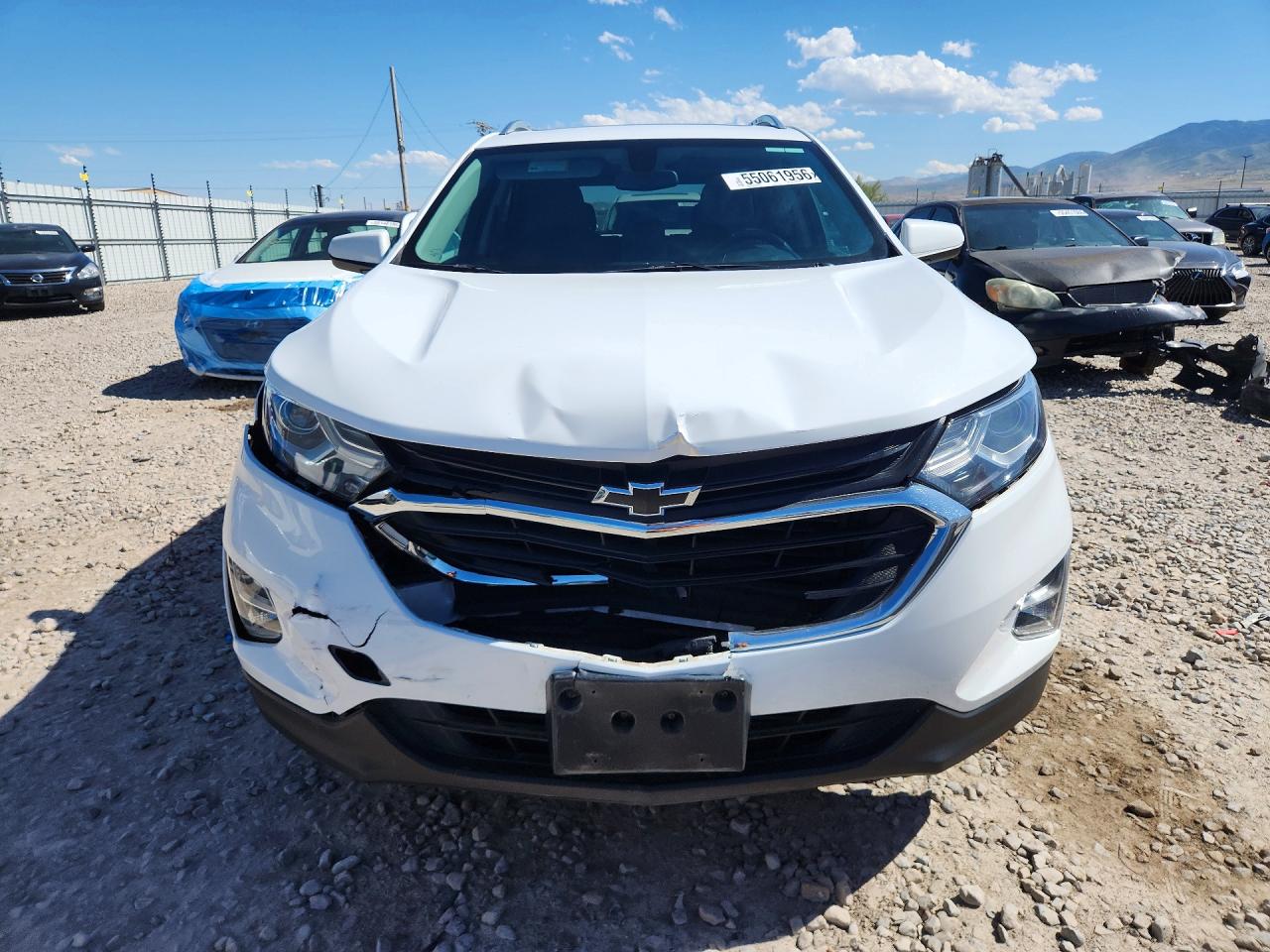 2019 Chevrolet Equinox Lt Белый vin: 2GNAXUEV7K6185435