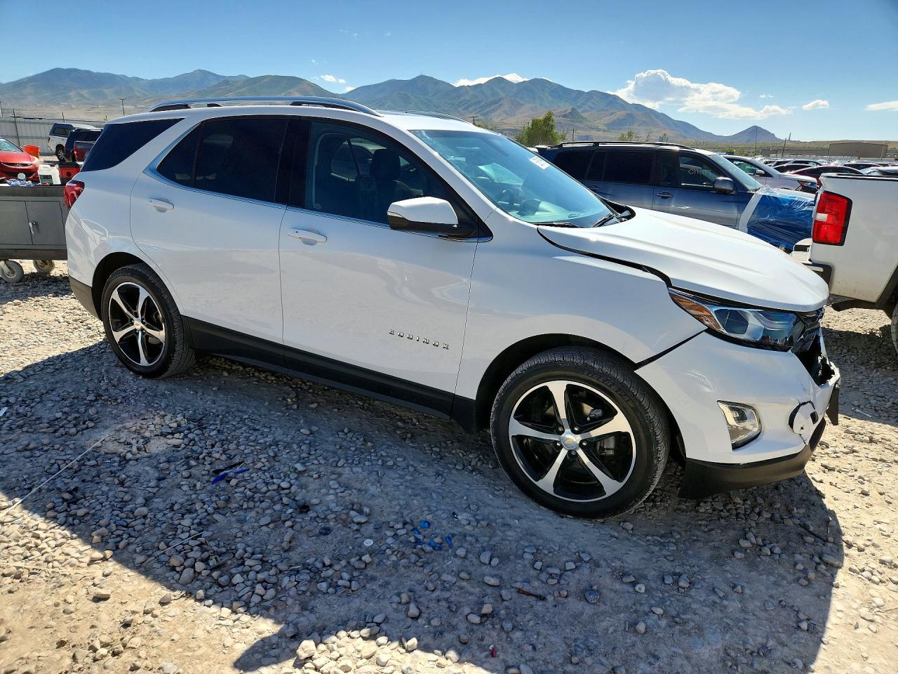 2019 Chevrolet Equinox Lt Белый vin: 2GNAXUEV7K6185435