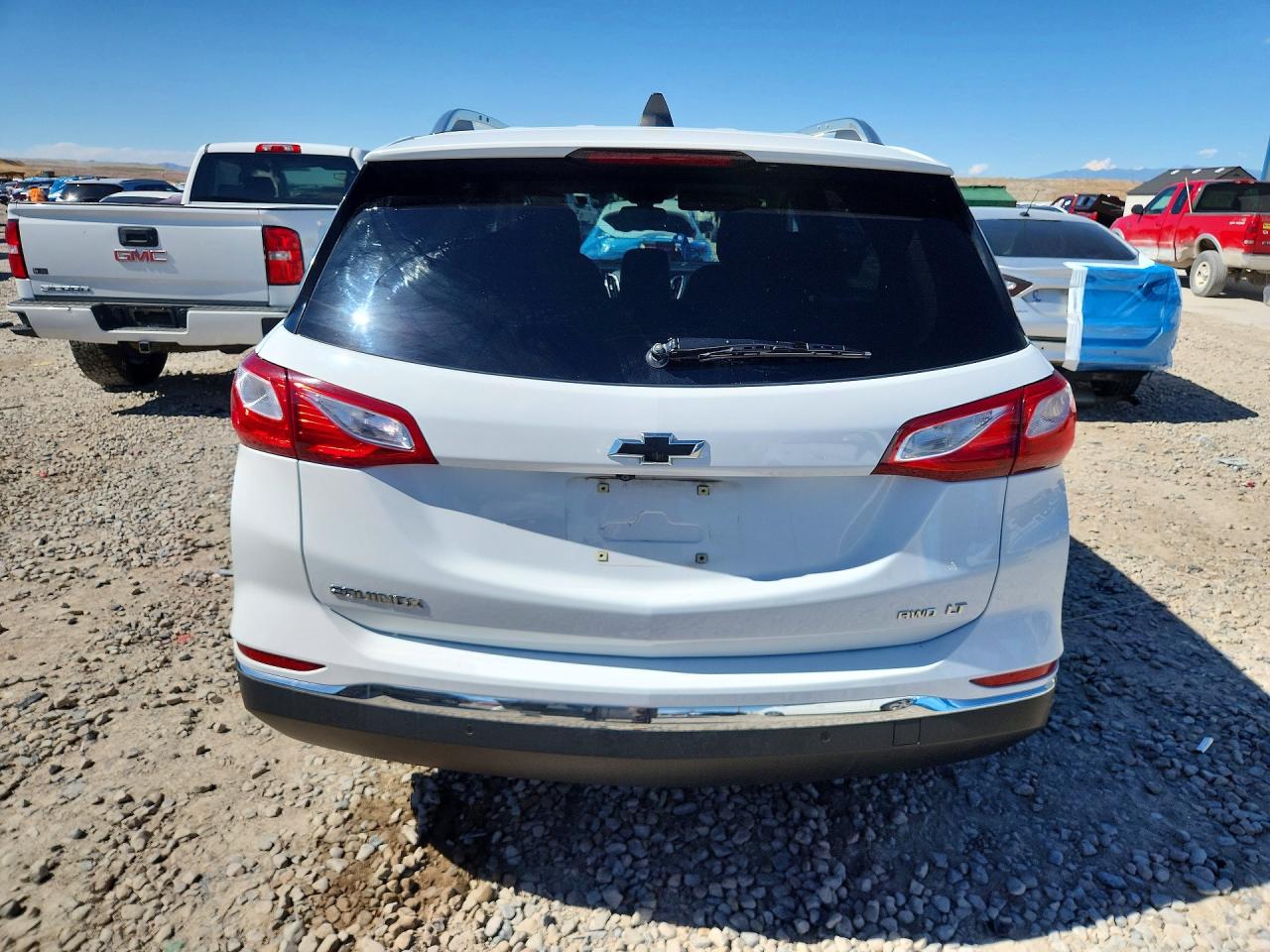 2019 Chevrolet Equinox Lt Белый vin: 2GNAXUEV7K6185435