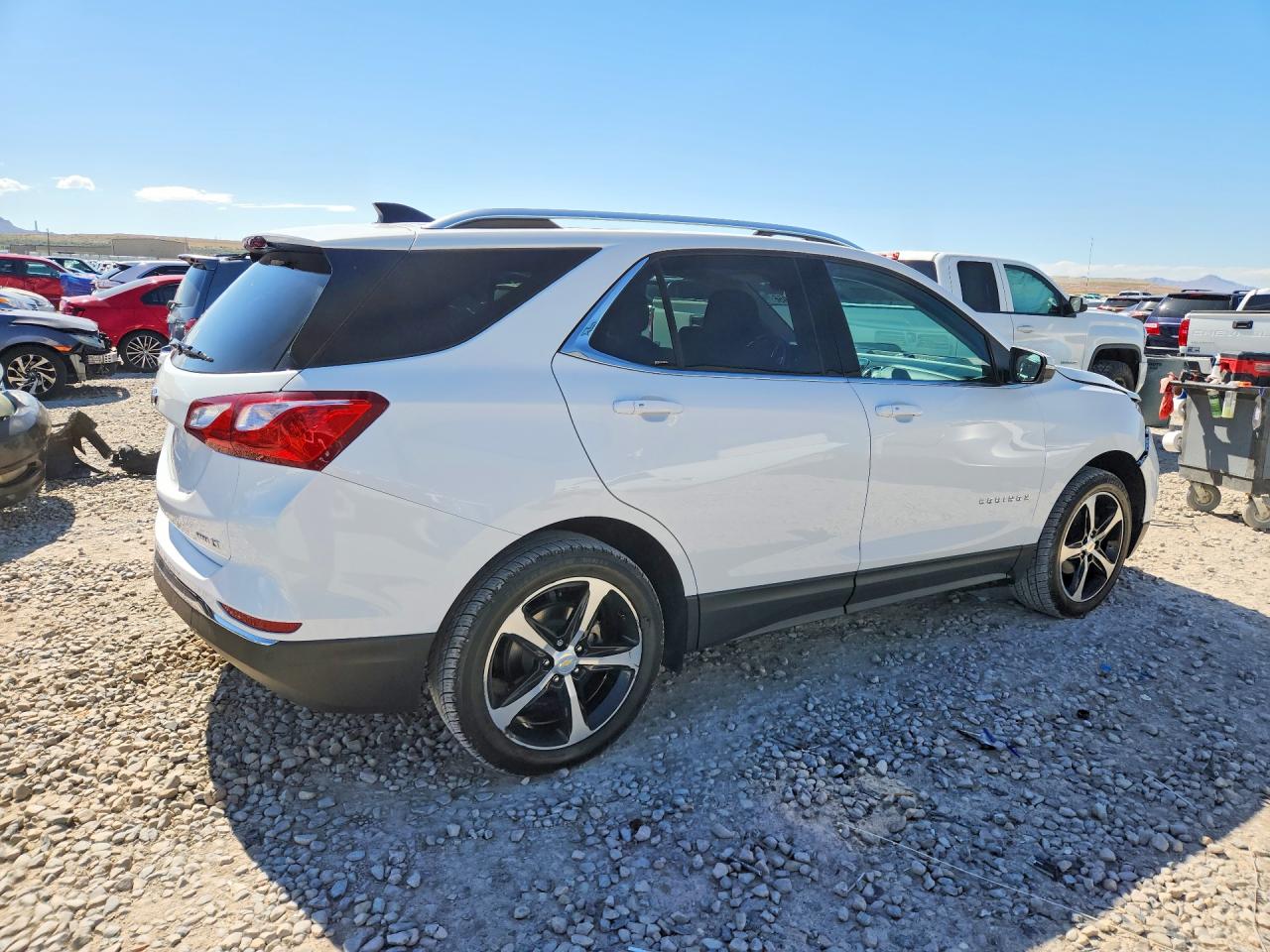 2019 Chevrolet Equinox Lt Белый vin: 2GNAXUEV7K6185435