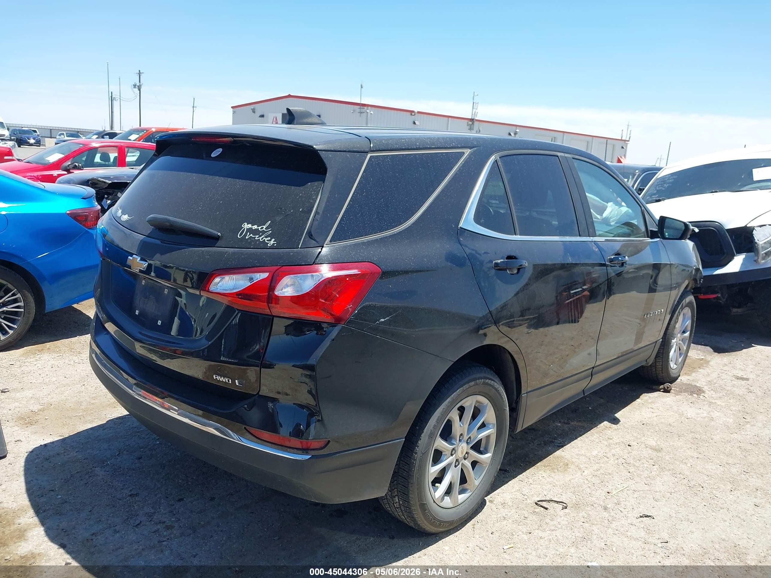 2021 Chevrolet Equinox Awd Lt Черный vin: 2GNAXUEV7M6133113