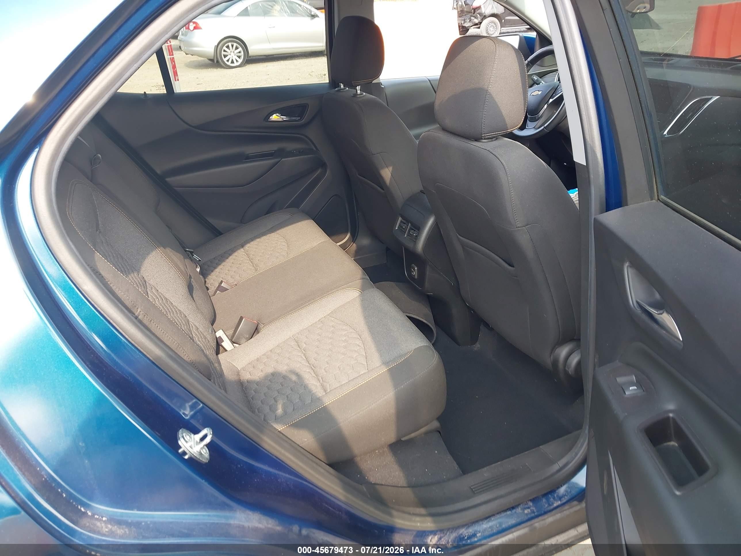 2021 Chevrolet Equinox Awd Lt Синий vin: 2GNAXUEV7M6134035