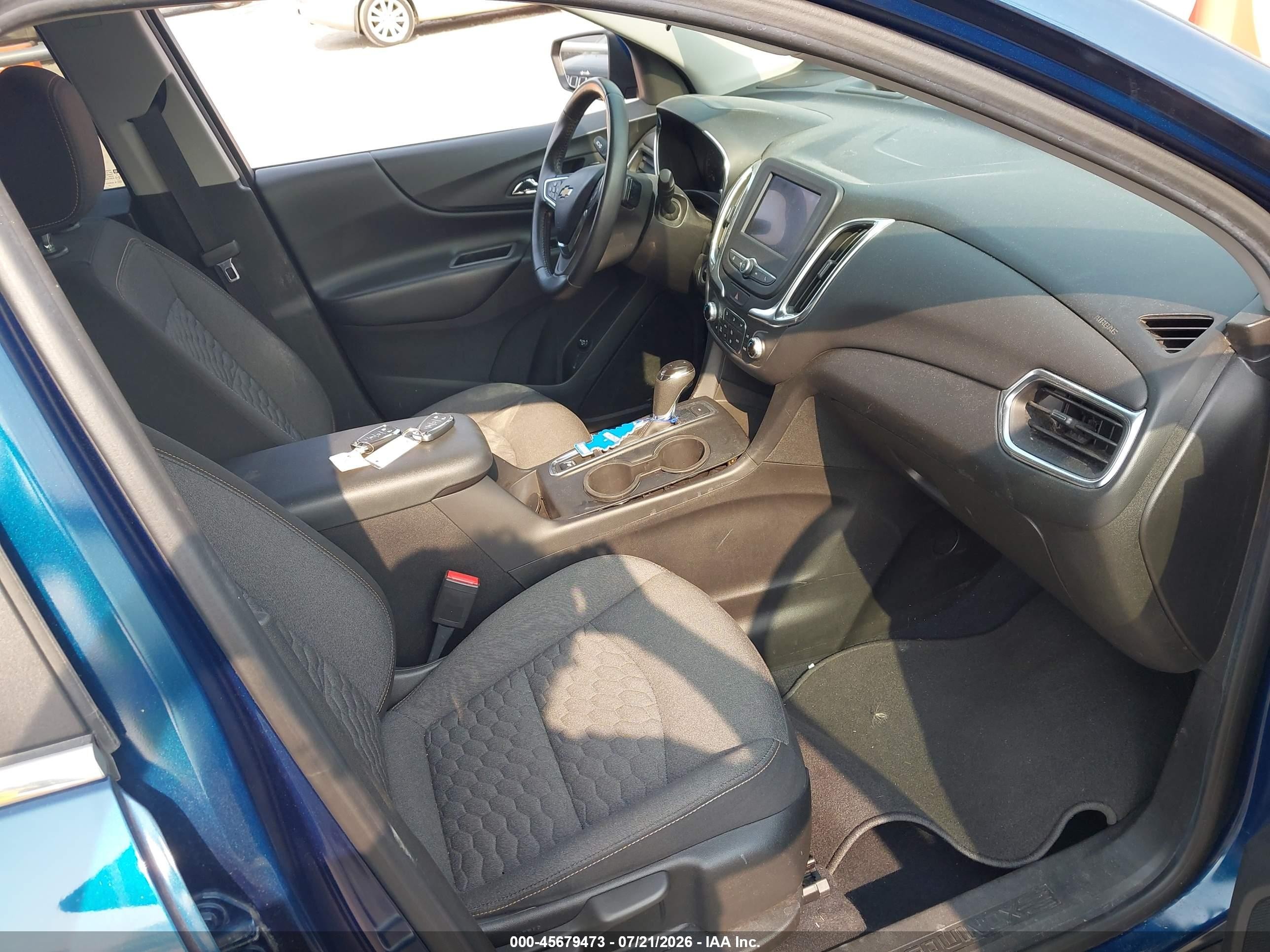 2021 Chevrolet Equinox Awd Lt Синий vin: 2GNAXUEV7M6134035