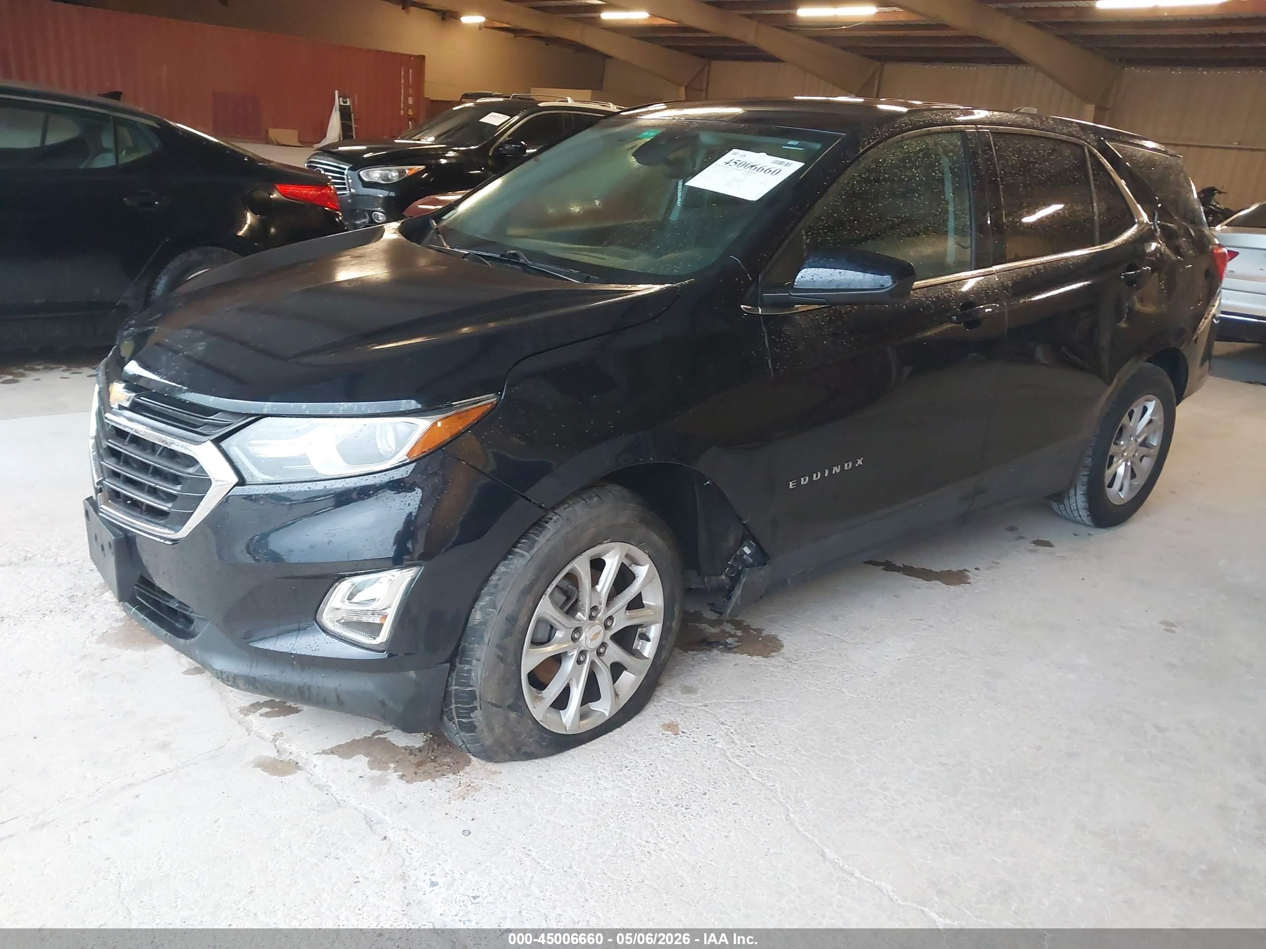 2020 Chevrolet Equinox Awd Lt 1.5l Turbo Черный vin: 2GNAXUEV8L6131207