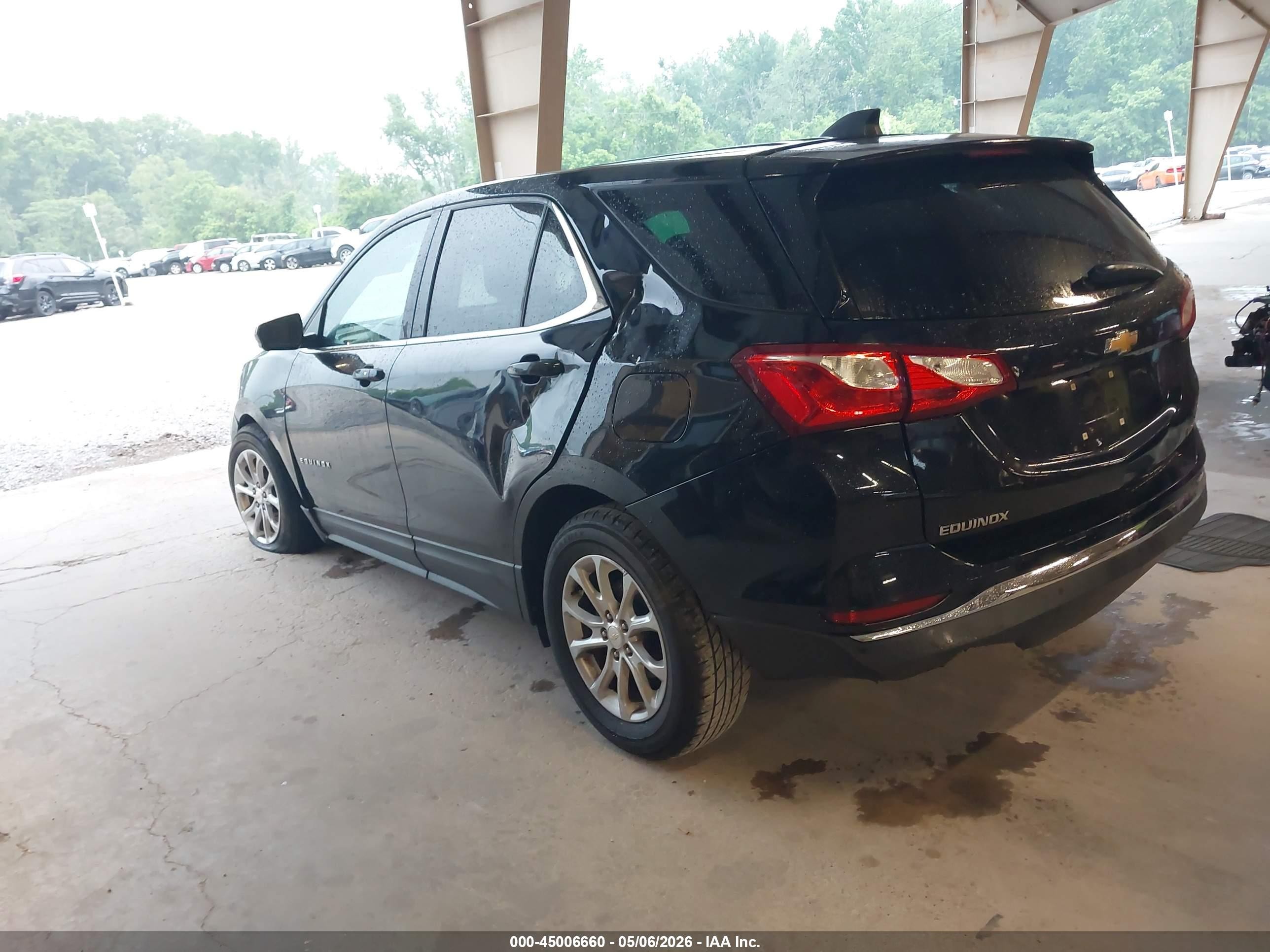 2020 Chevrolet Equinox Awd Lt 1.5l Turbo Черный vin: 2GNAXUEV8L6131207